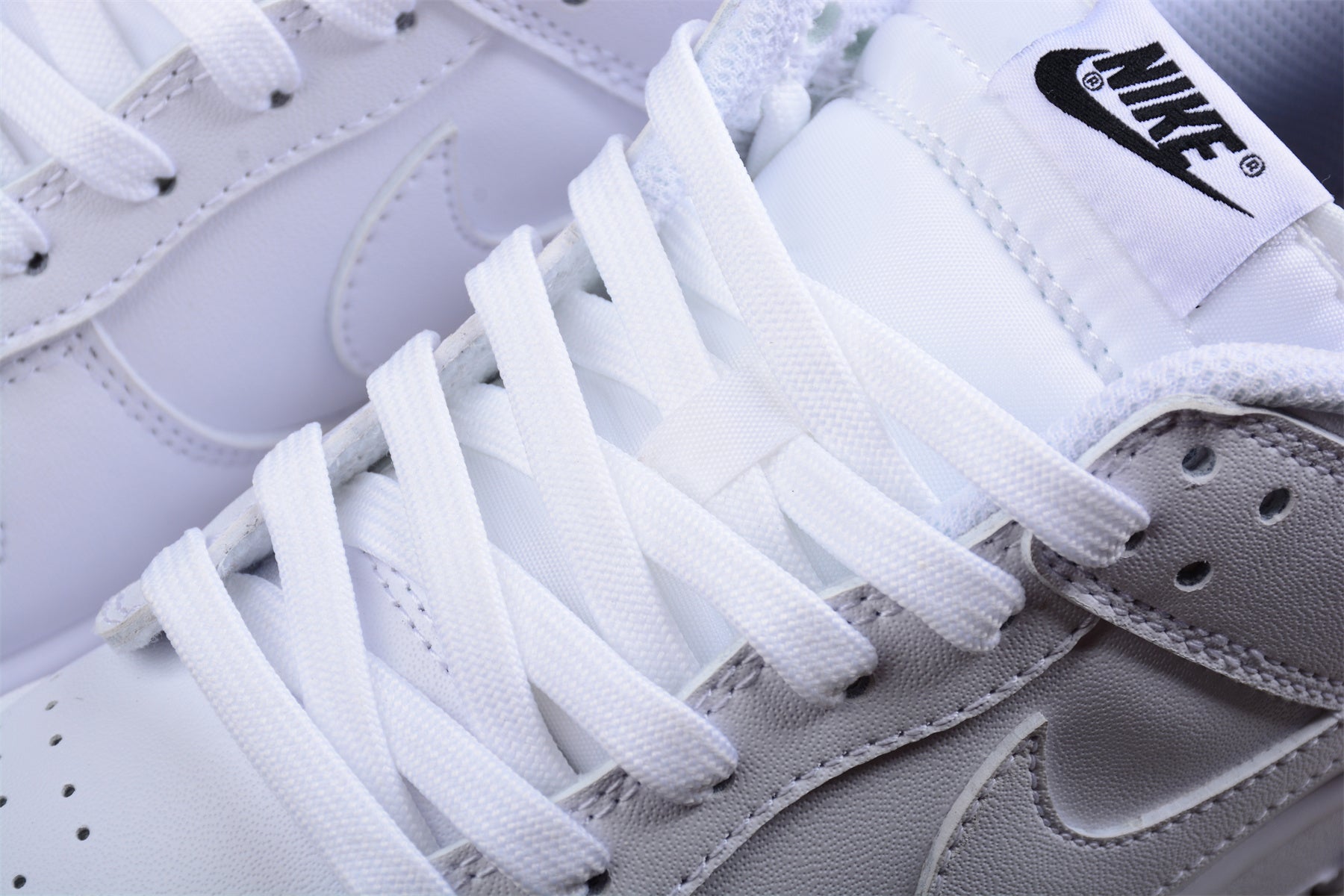 NikeMens Dunk Low - Triple White