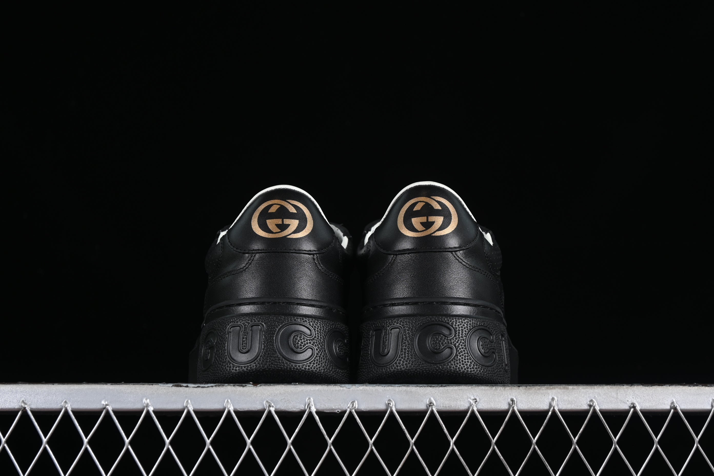 GucciUnisex GG Embossed - Black