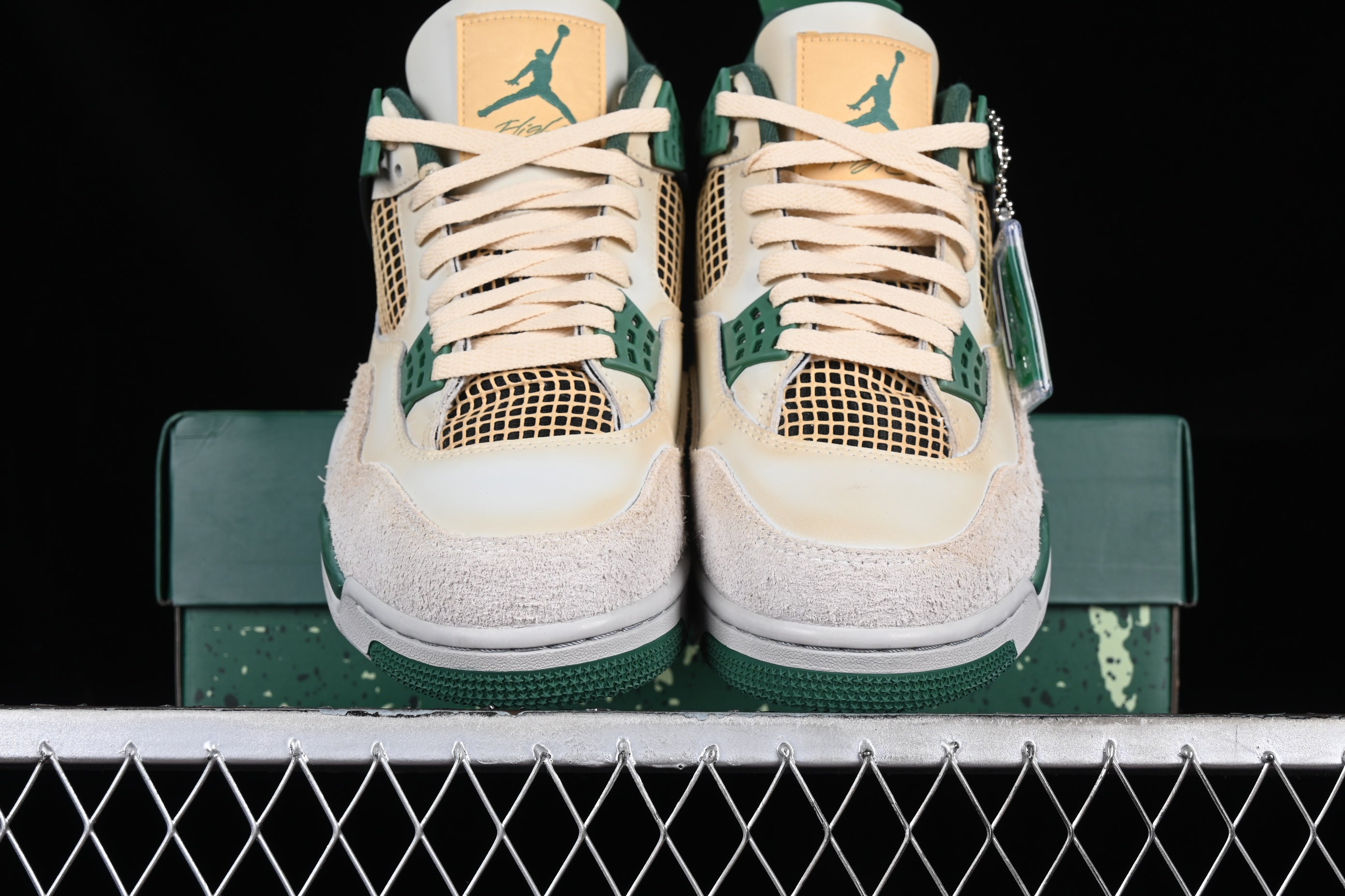 Air Jordan 4 AJ4 - Sail Green