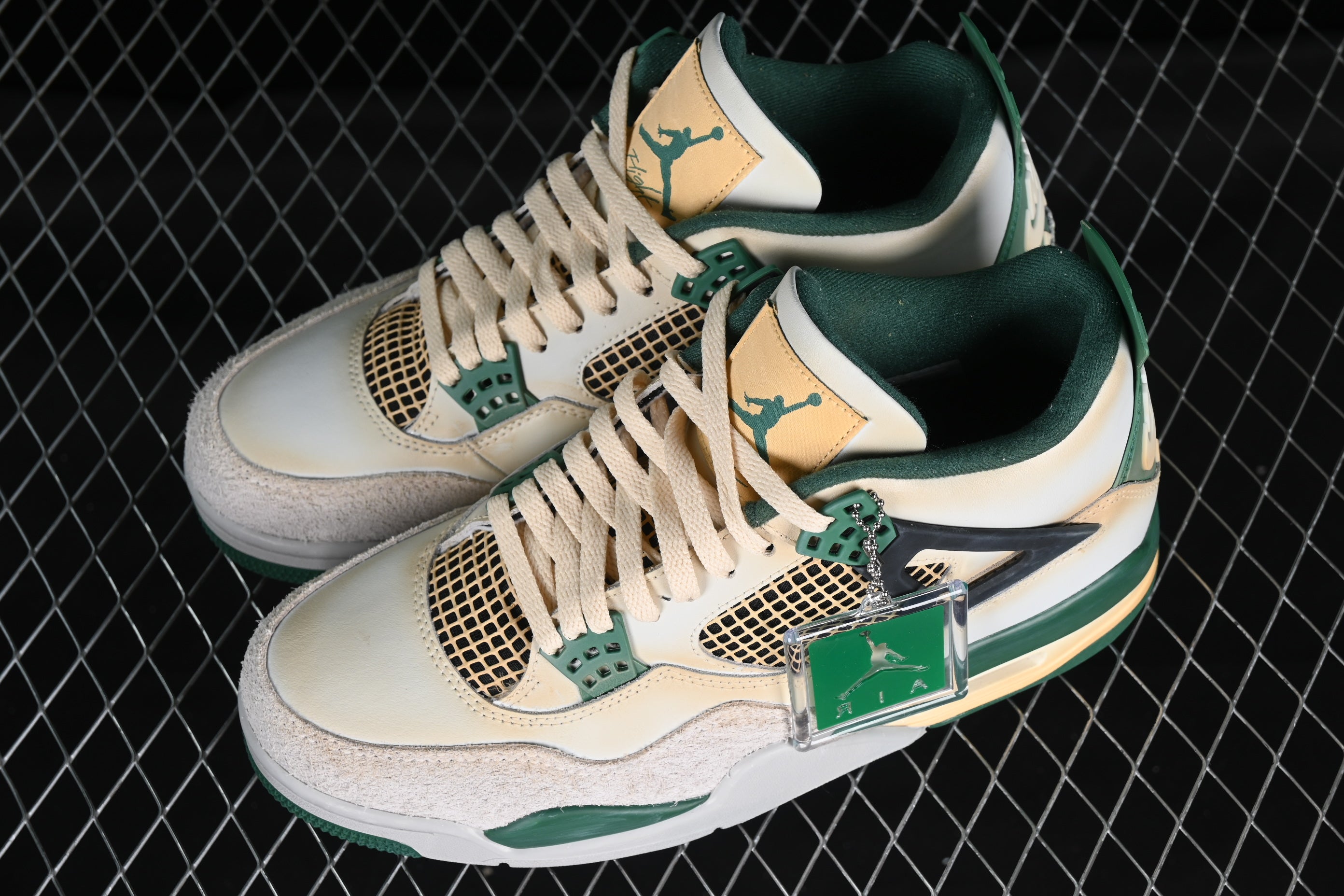Air Jordan 4 AJ4 - Sail Green