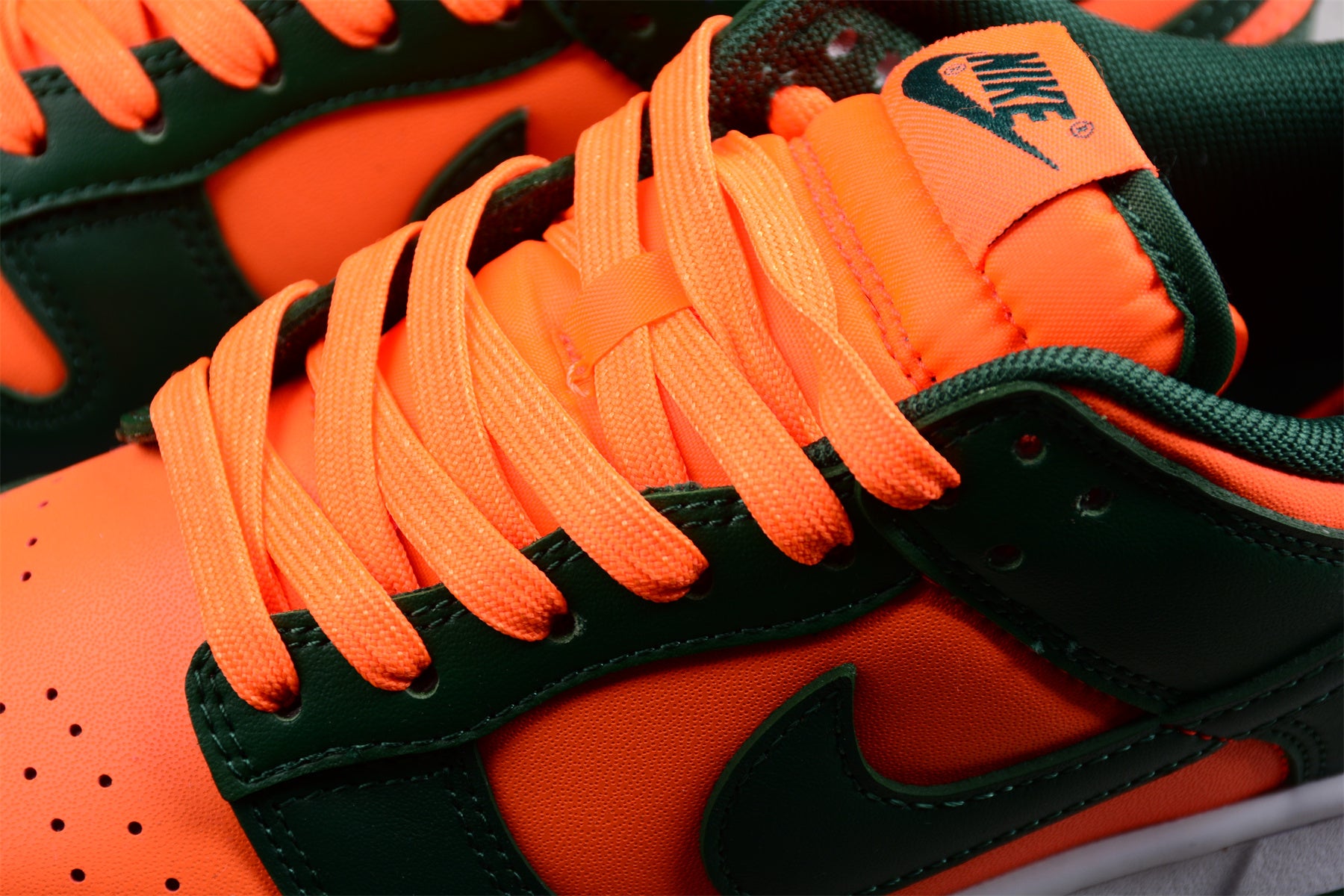 NikeMens SB Dunk Low - Miami Hurricanes