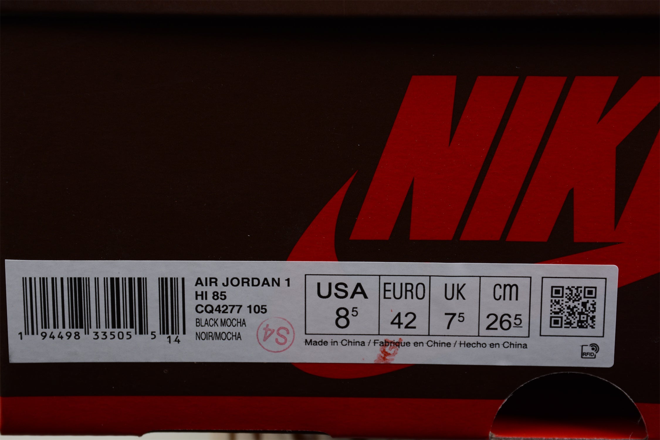 Travis Scott x Air Jordan 1 AJ1 Low - Dark Mocha