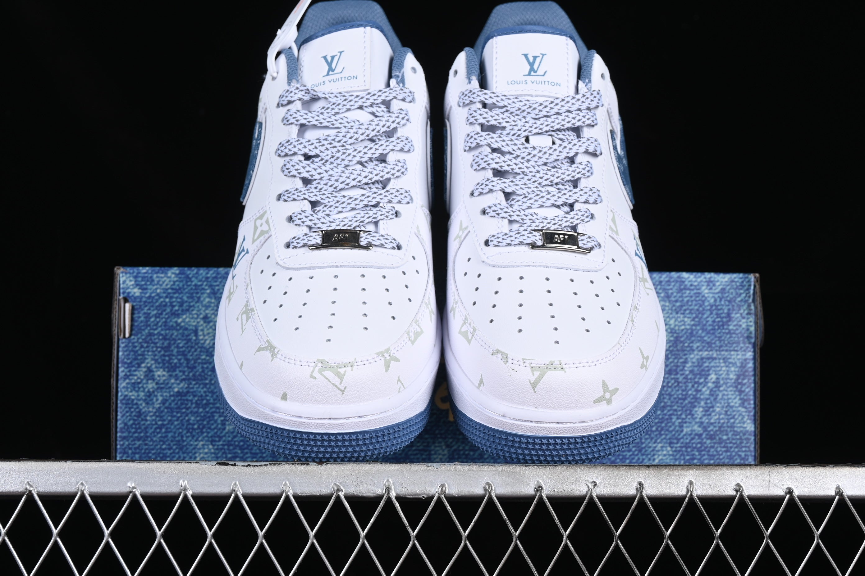 Louis Vuitton x NikeUnisex Air Force 1 AF1 - Denim Blue