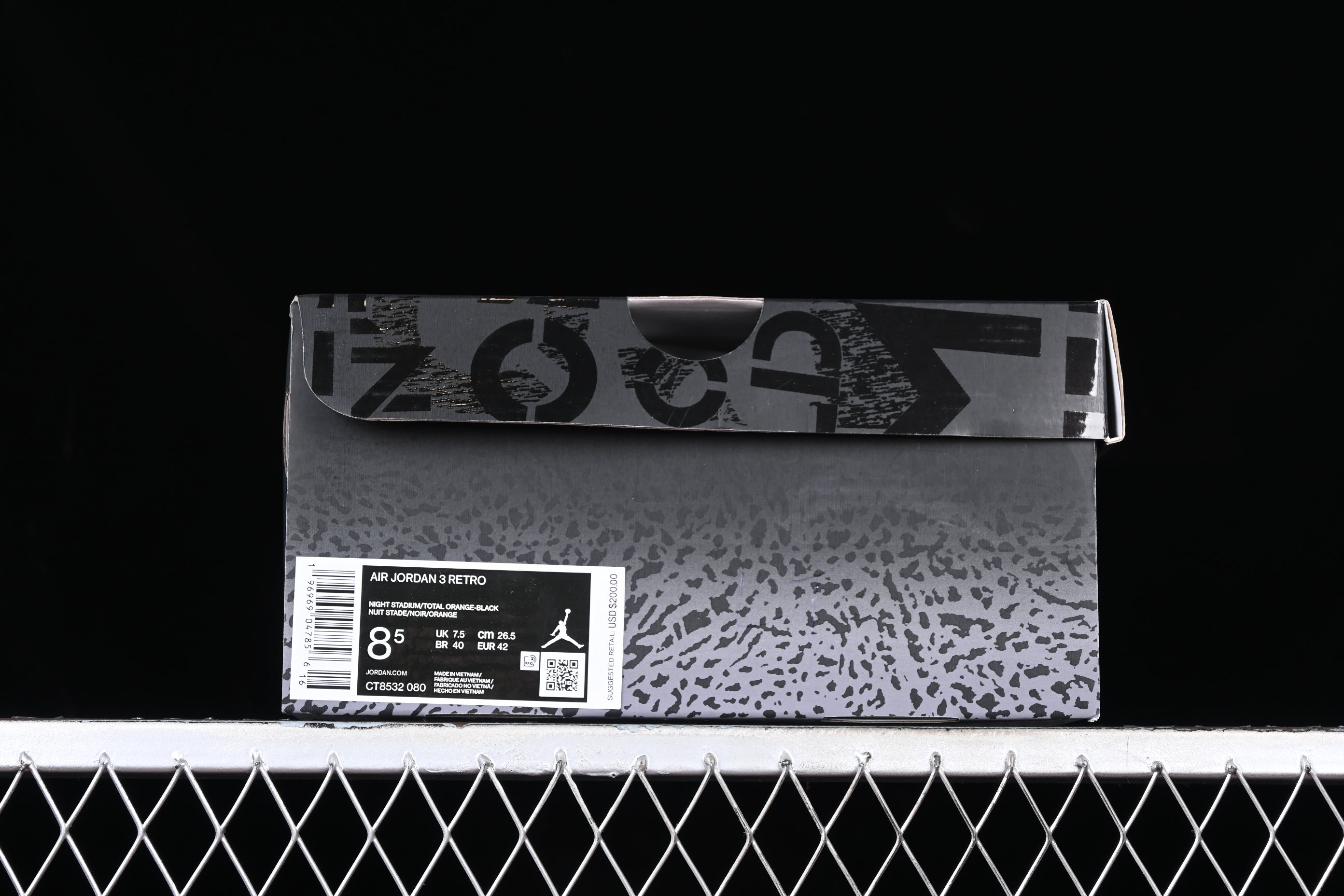 Air Jordan 3 AJ3 - Fear Pack