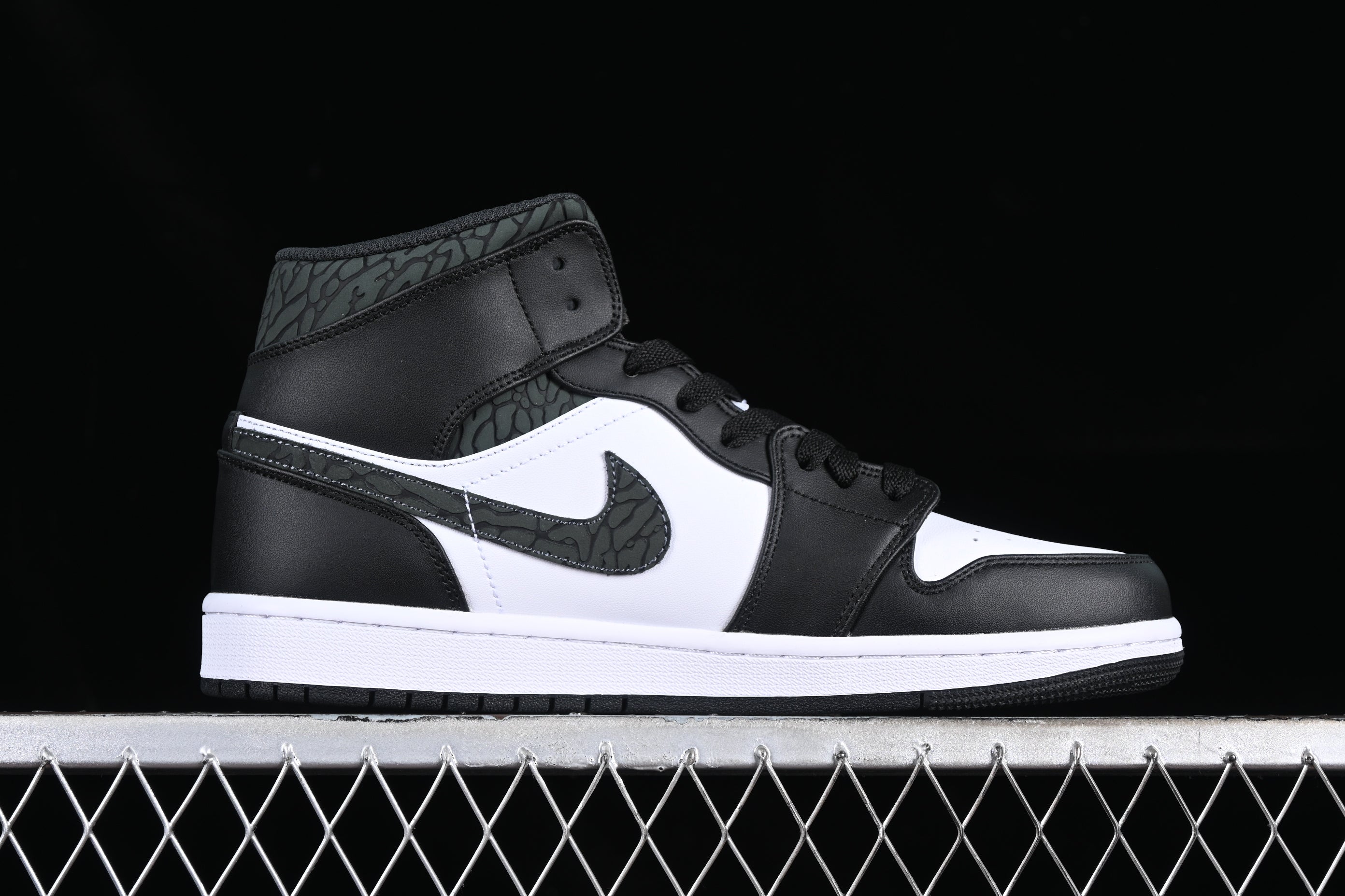 Air Jordan 1 AJ1 Mid - Panda Elephant