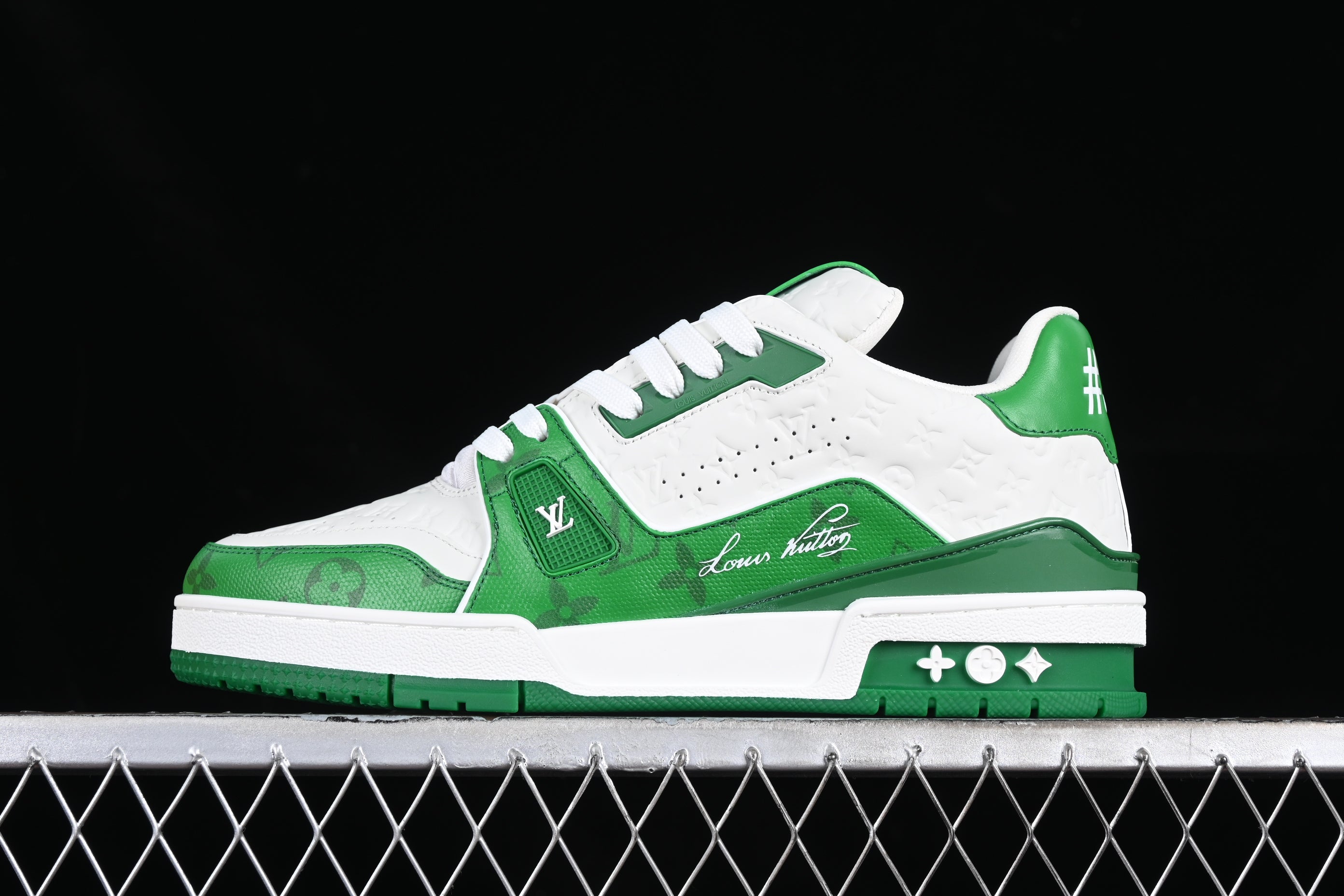 LouisVuitton Trainer 54 Signature - Green