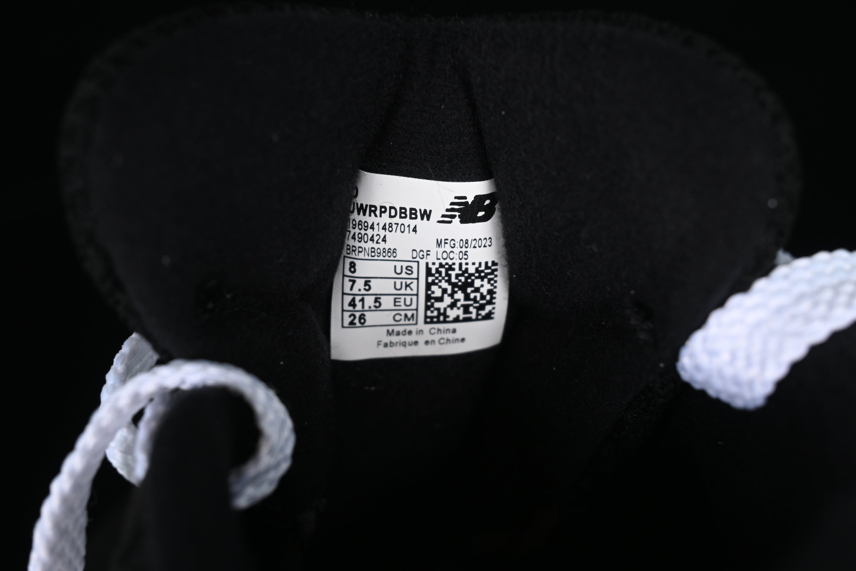 New Balance Warped - Black