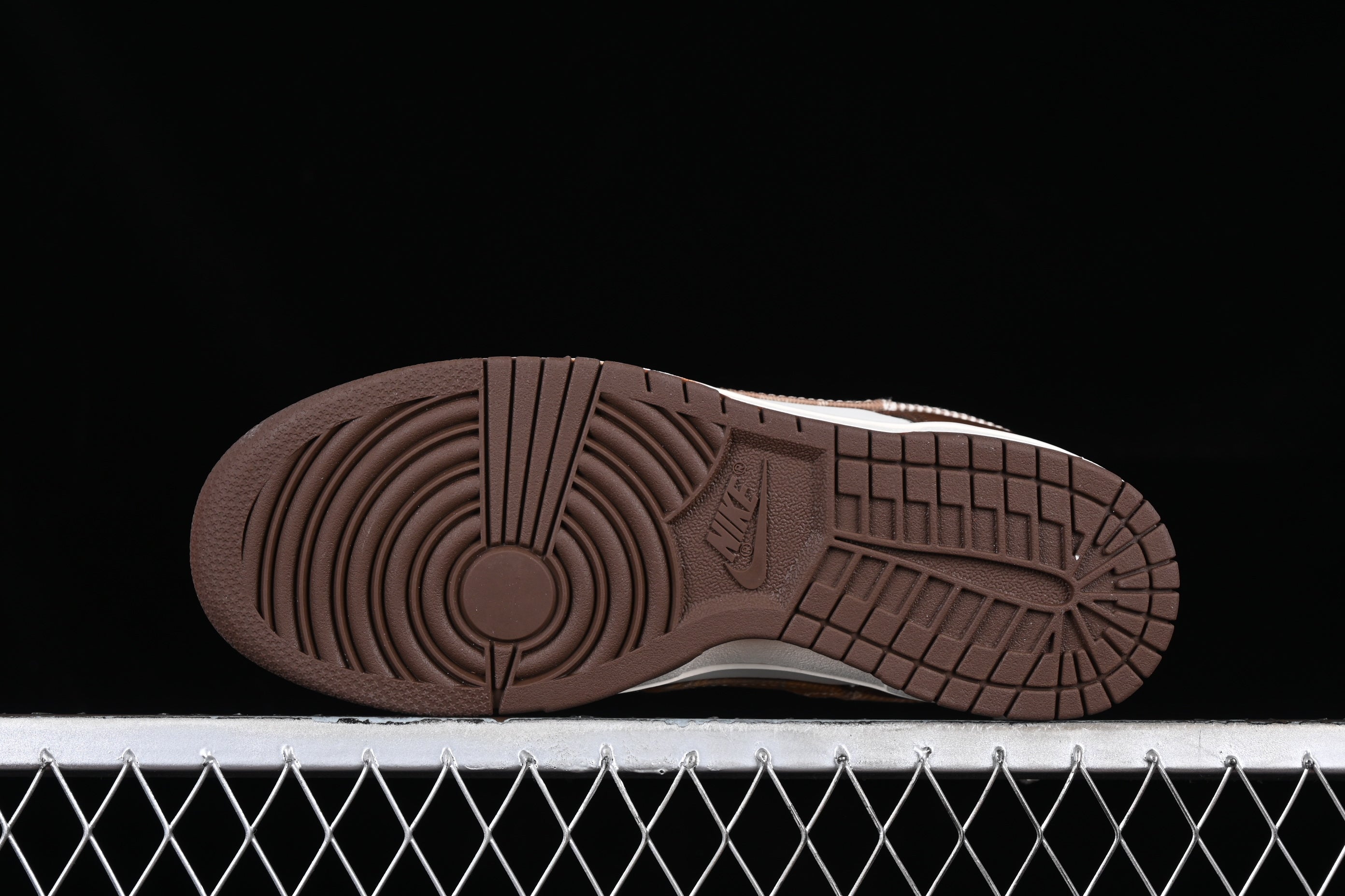NikeMens Dunk Low - Brown Plaid