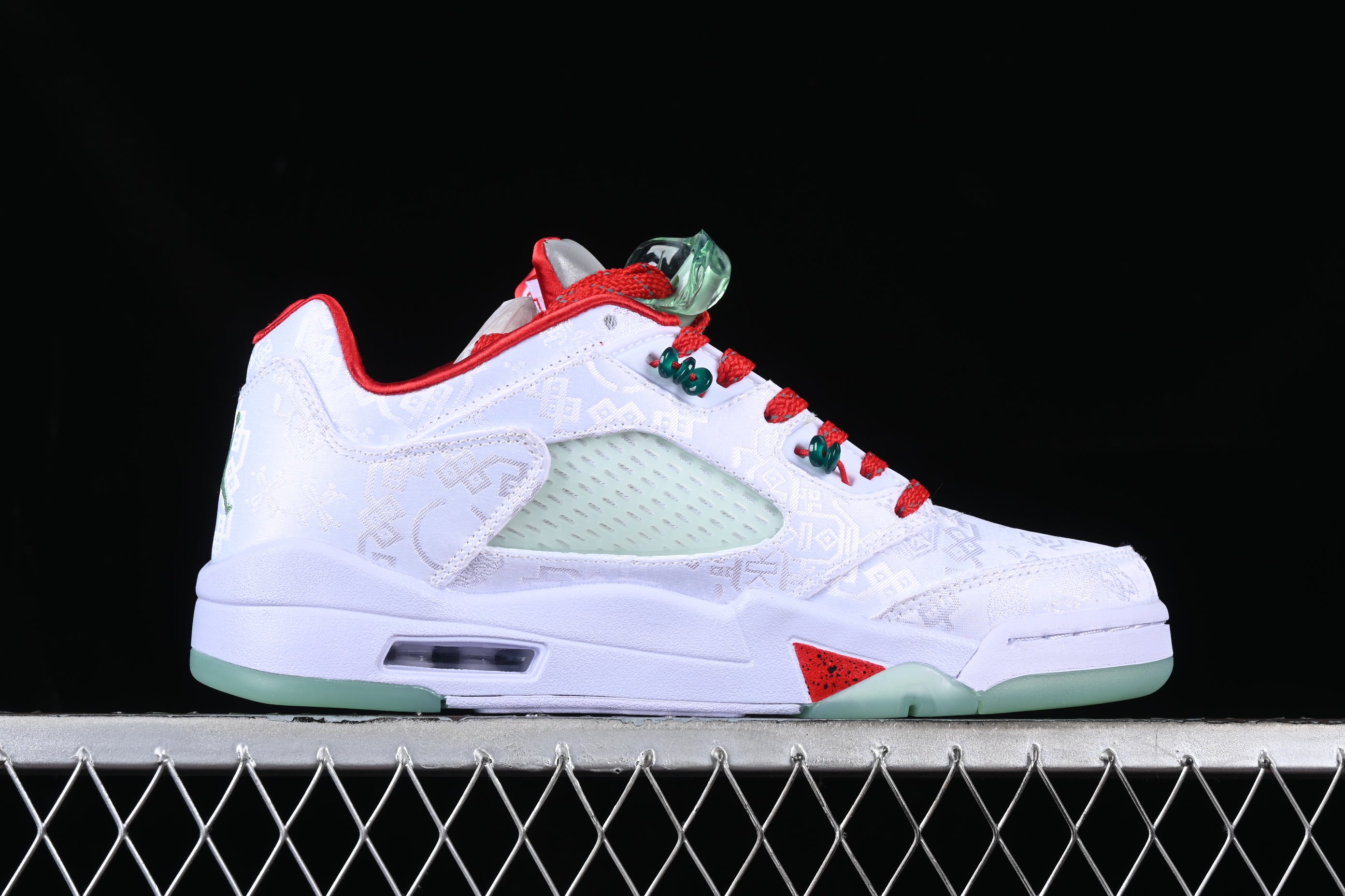 Clot x Air Jordan 5 AJ5 Low - White Silk