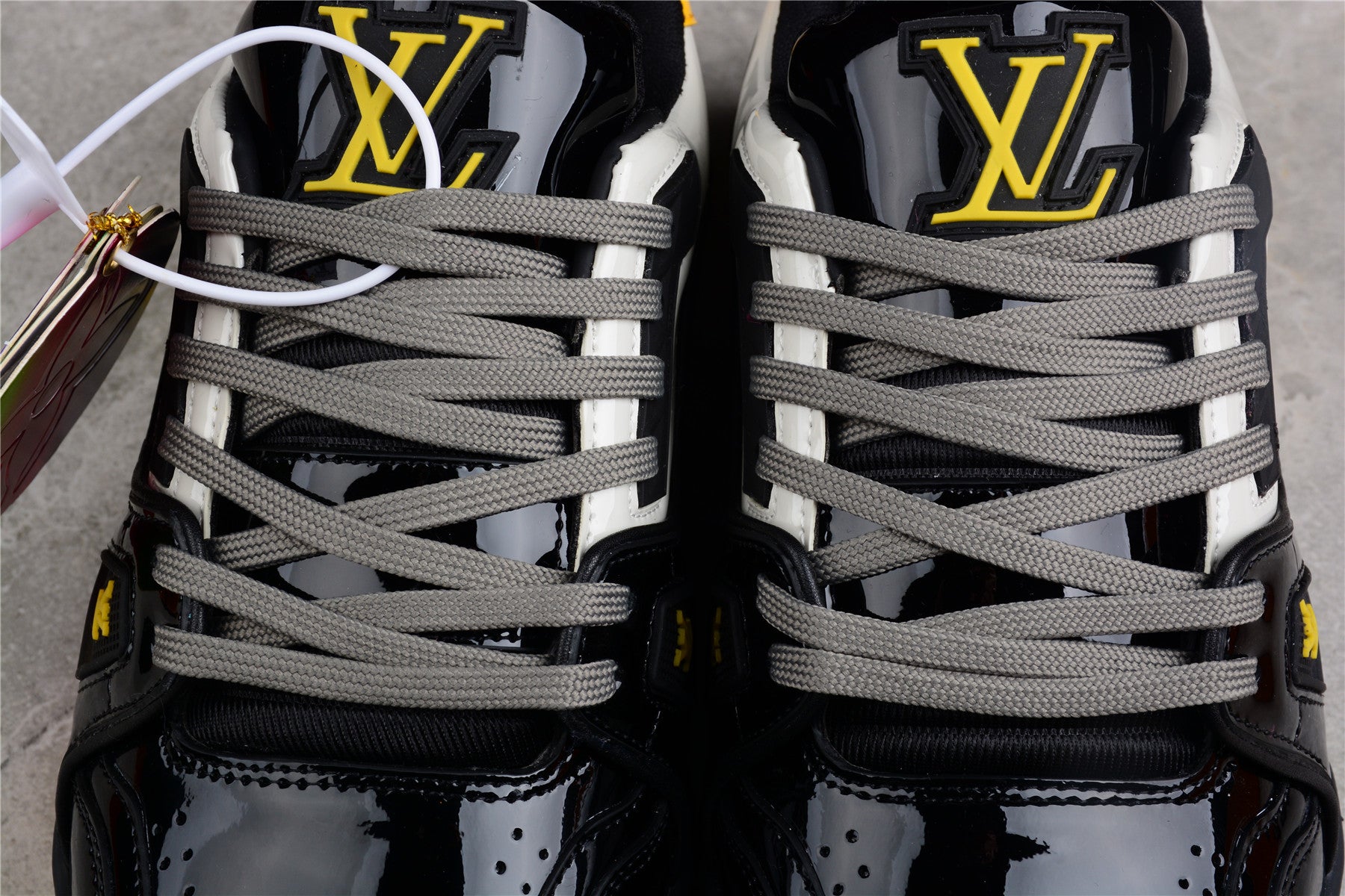 LouisVuitton Crystal Trainer - Black