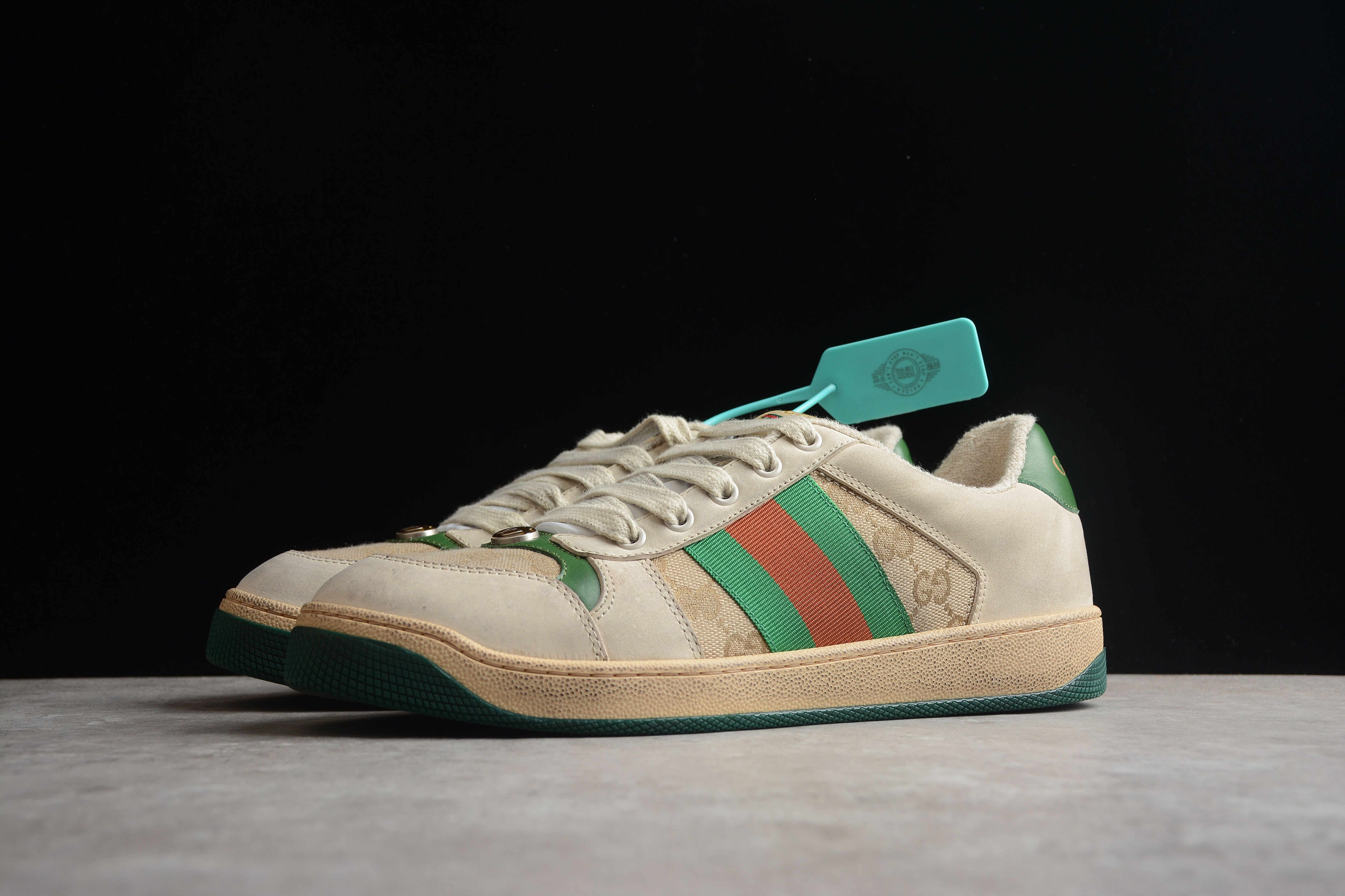 GucciMens Screener GG - Green