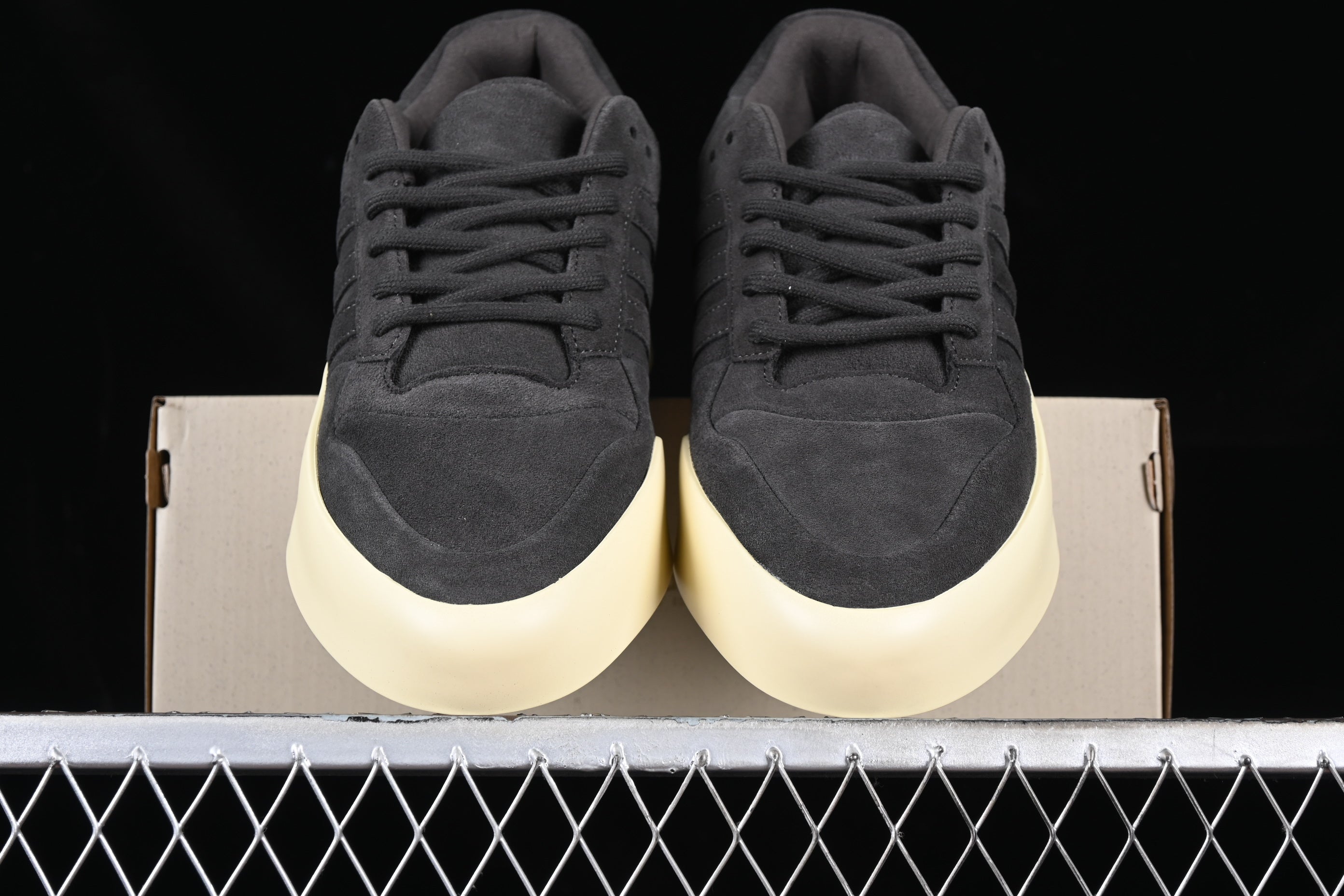 adidasMens Fear of God x Rivarly Low 86 - Black