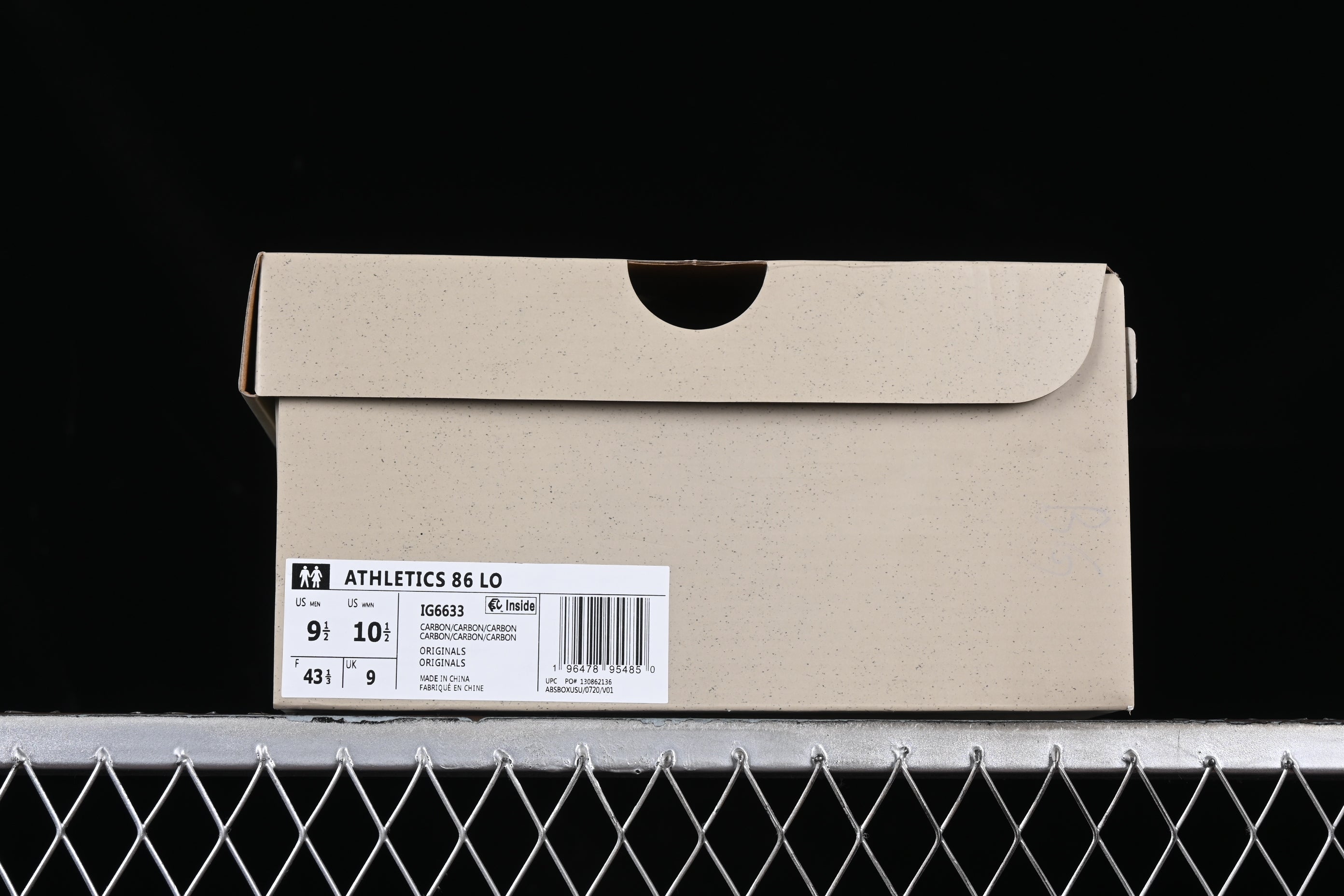 adidasUnisex Fear of God x Rivarly Low 86 - Black