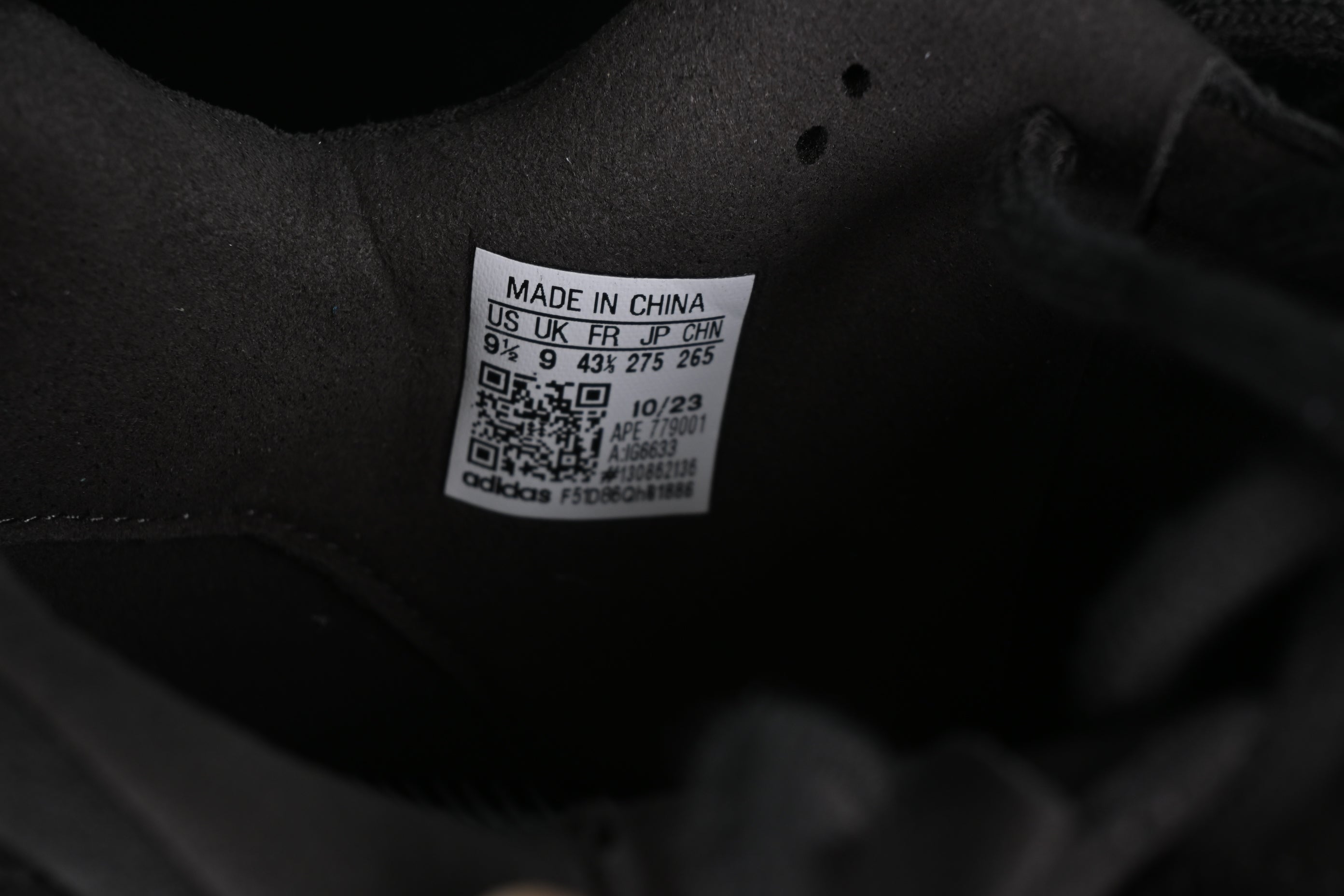 adidasUnisex Fear of God x Rivarly Low 86 - Black