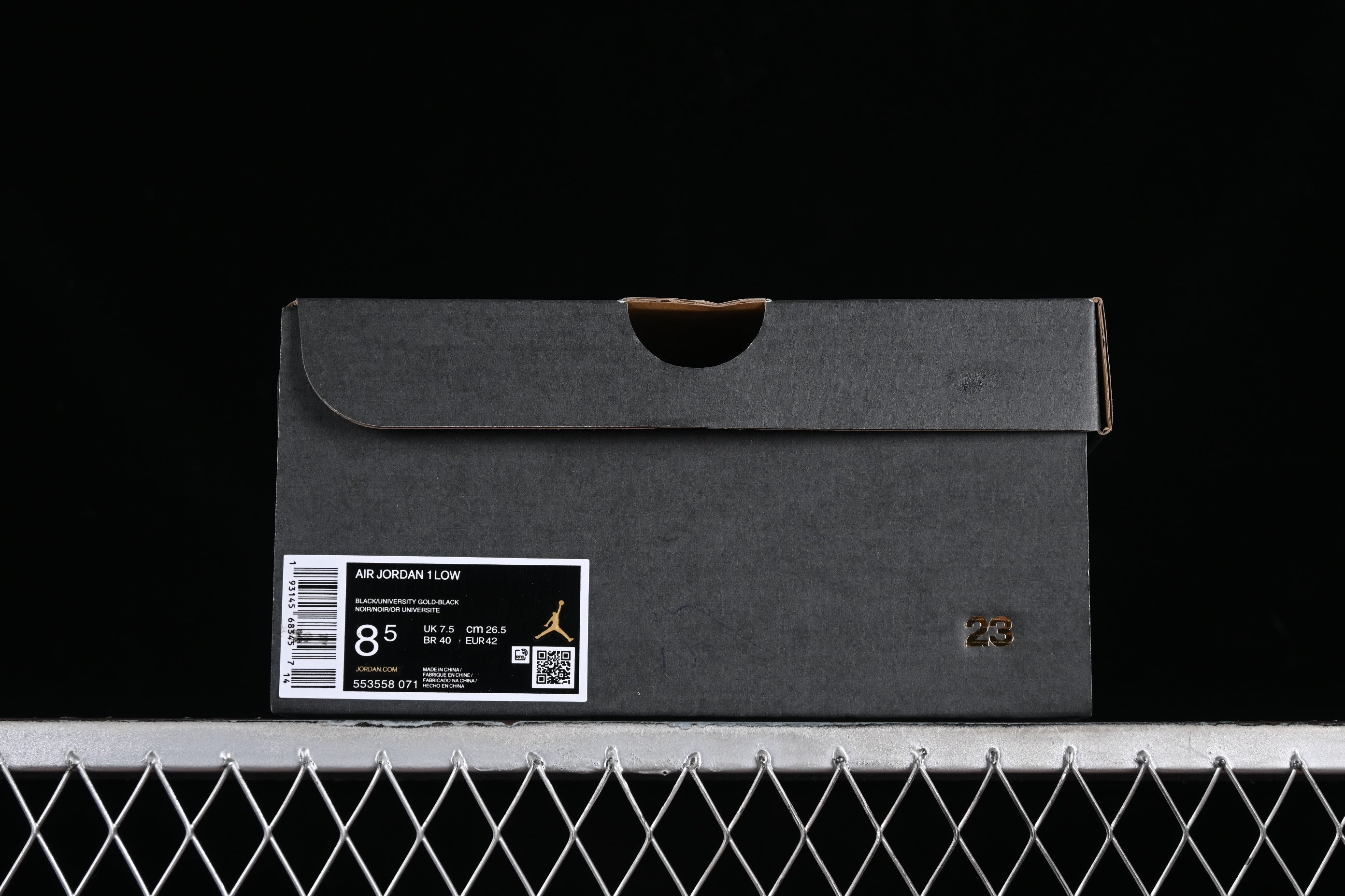Air Jordan 1 AJ1 Low - Black/Yellow