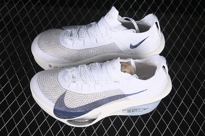 NikeUnisex Zoom Alphafly NEXT% 3 - White Pure Gridiron