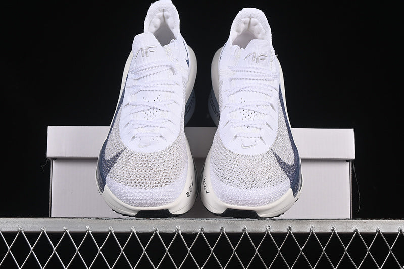 NikeUnisex Zoom Alphafly NEXT% 3 - White Pure Gridiron