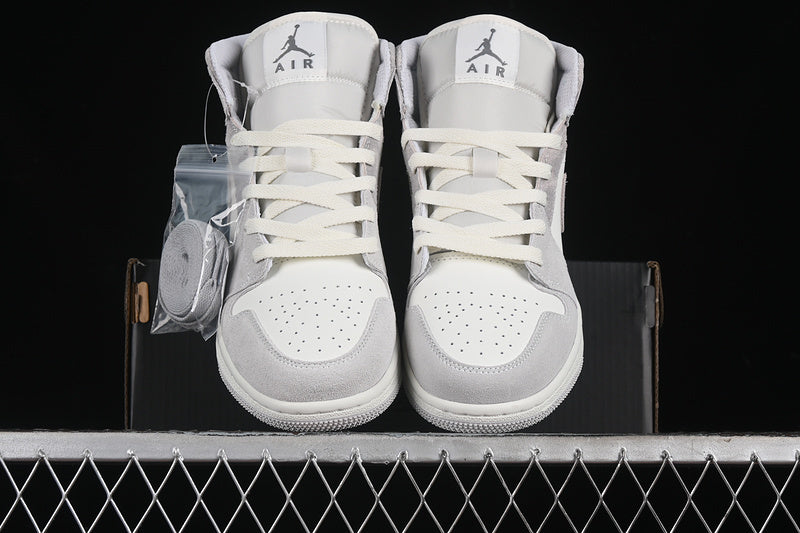 Air Jordan 1 AJ1 Mid SE - Neutral Grey Sail