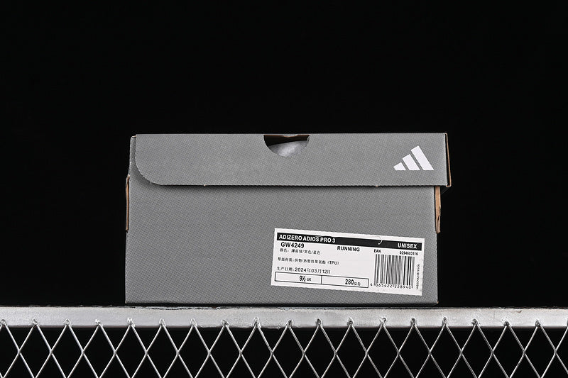 adidasUnisex Adizero Pro 3 - Pulse Mint Lucid Blue