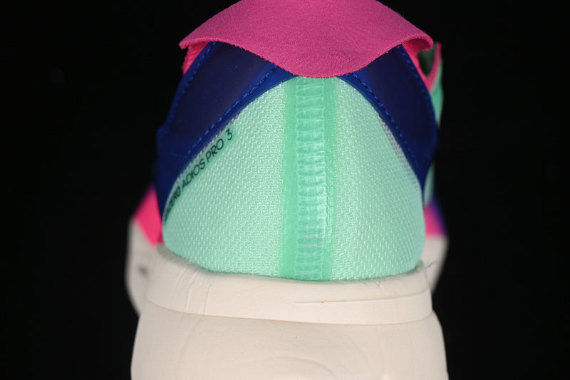 adidasUnisex Adizero Pro 3 - Pulse Mint Lucid Blue