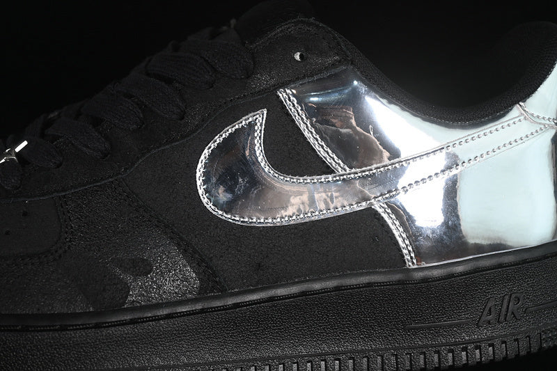 NikeUnisex Air Force 1 AF1 Low Retro - Black Gold