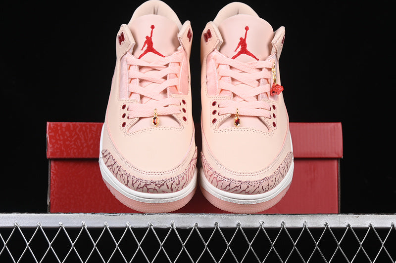 Air Jordan 3 AJ3 Retro - Valentine's Day