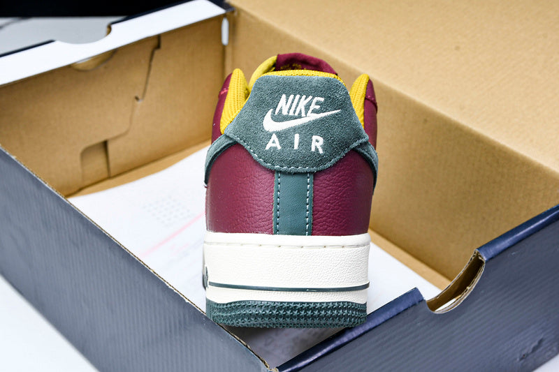 NikeUnisex Air Force 1 AF1 Low - Dark Team Red/Vintage Green