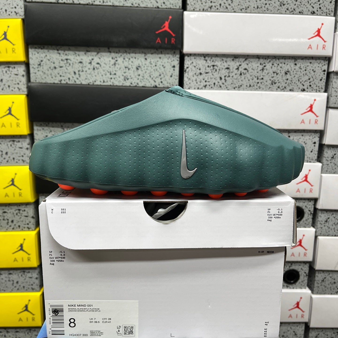 NikeUnisex Mind 001 Slide - "Mineral Slate"