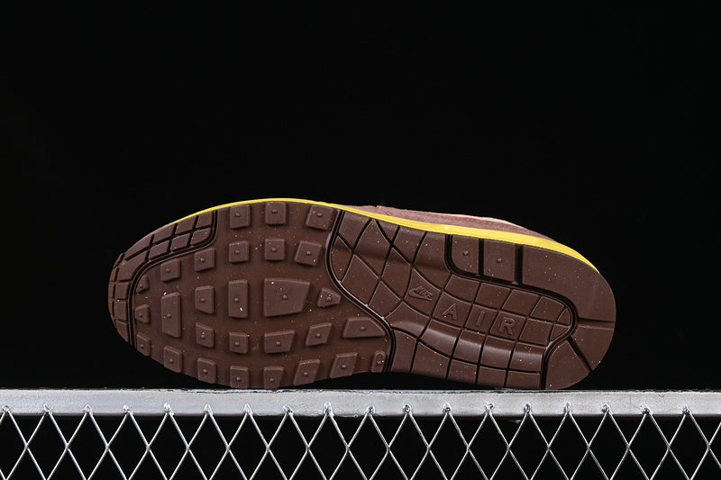 NikeUnisex Air Max 1 AM1 PRM - Brown Yellow