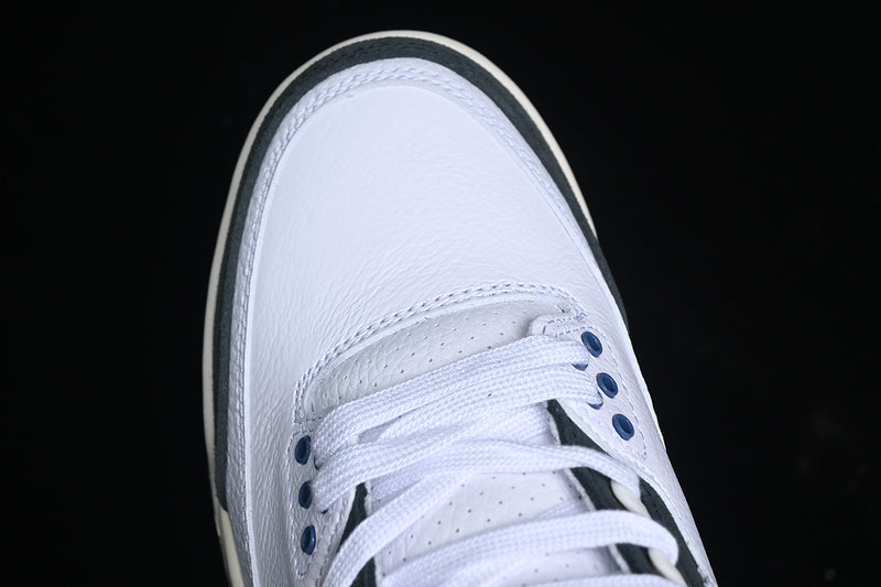 Air Jordan 3 AJ3 Retro - White Blue