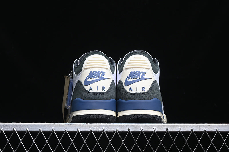 Air Jordan 3 AJ3 Retro - White Blue