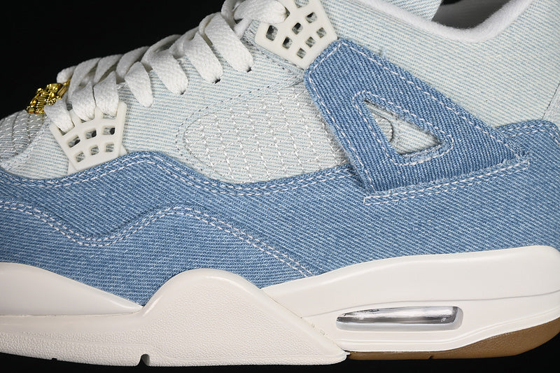 Air Jordan 4 AJ4 Retro - Denim Worn Blue