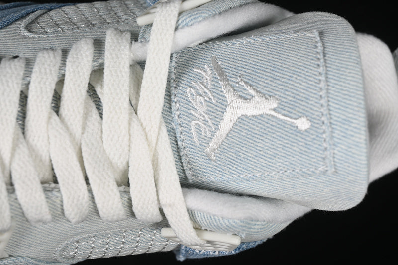 Air Jordan 4 AJ4 Retro - Denim Worn Blue