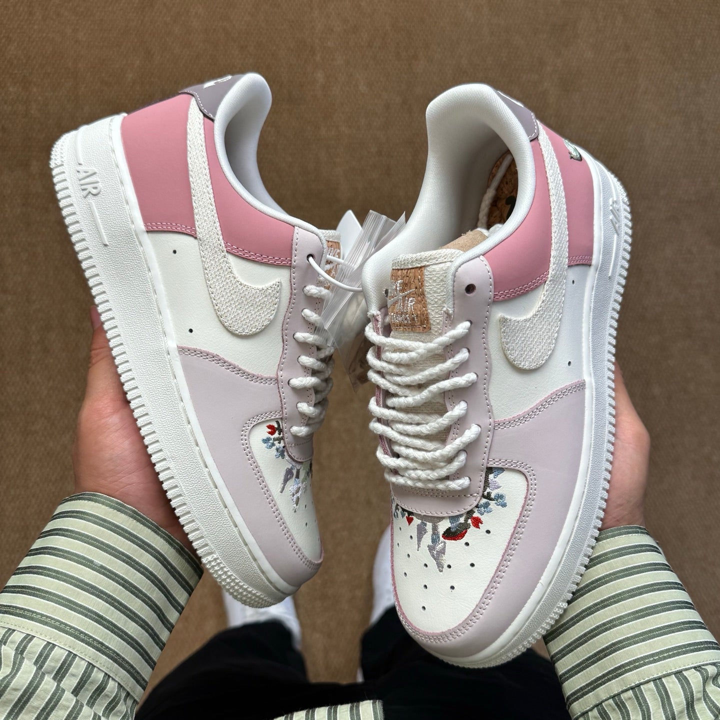 NikeUnisex Air Force 1 AF1 - Mushroom Pink