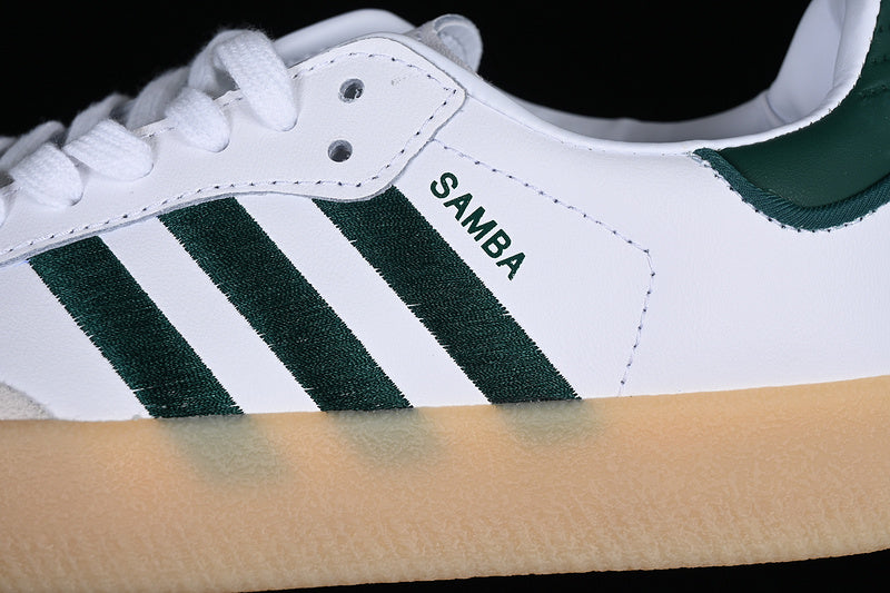 adidasUnisex Samba - White Collegiate Green