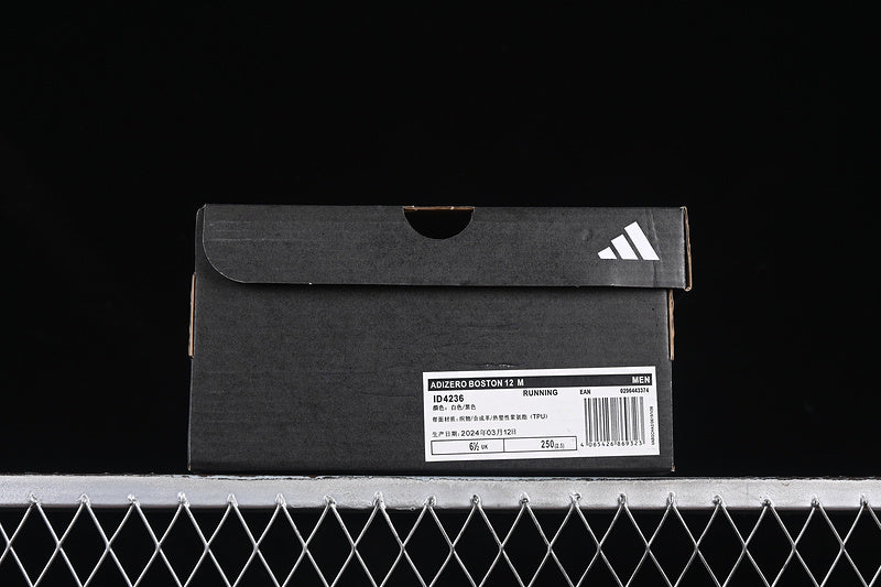 adidasUnisex Adizero Boston 12 - Cloud White