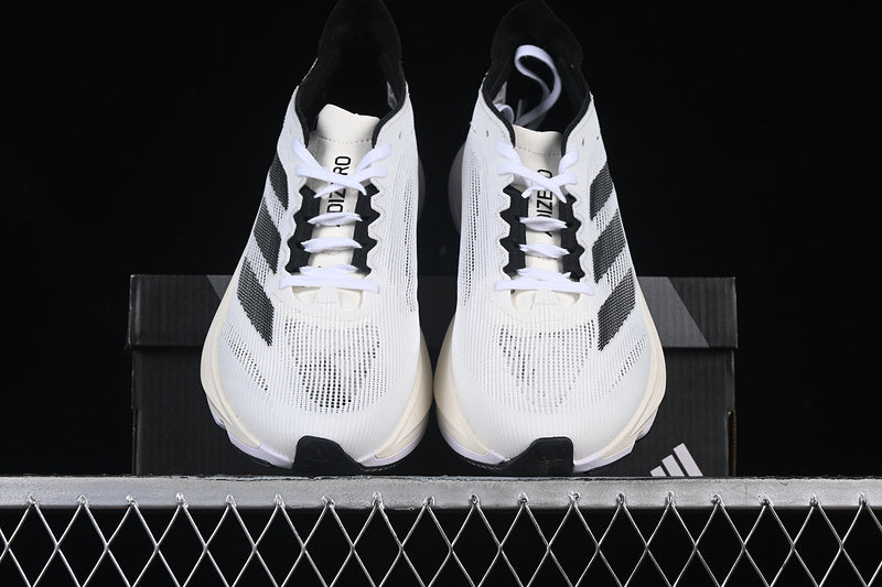 adidasUnisex Adizero Boston 12 - Cloud White