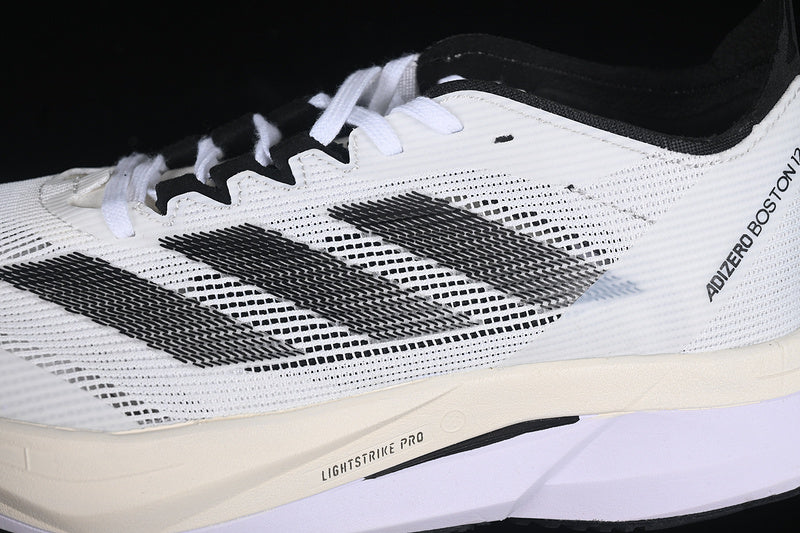 adidasUnisex Adizero Boston 12 - Cloud White