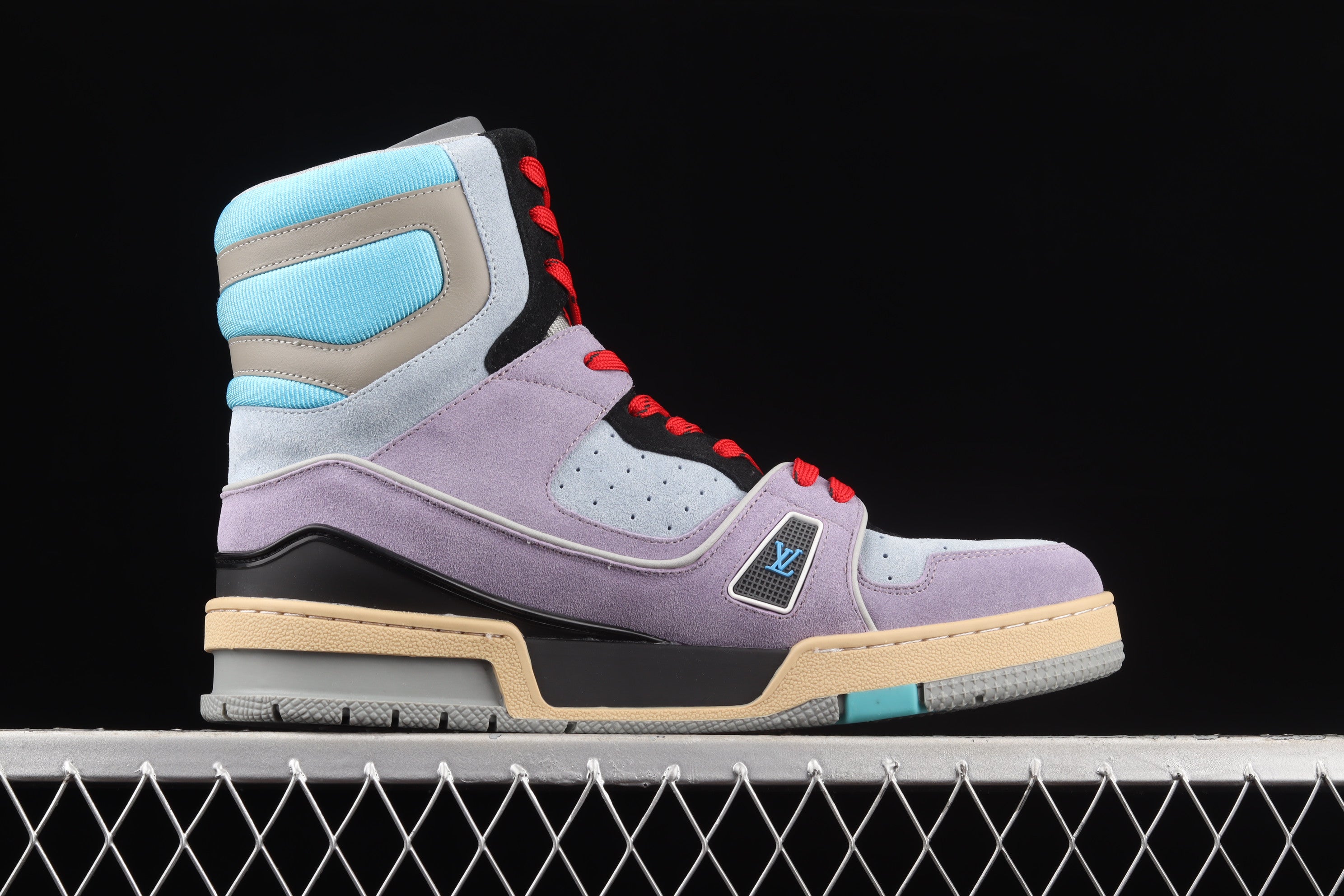 LouissVuitton Trainer Boots - Purple