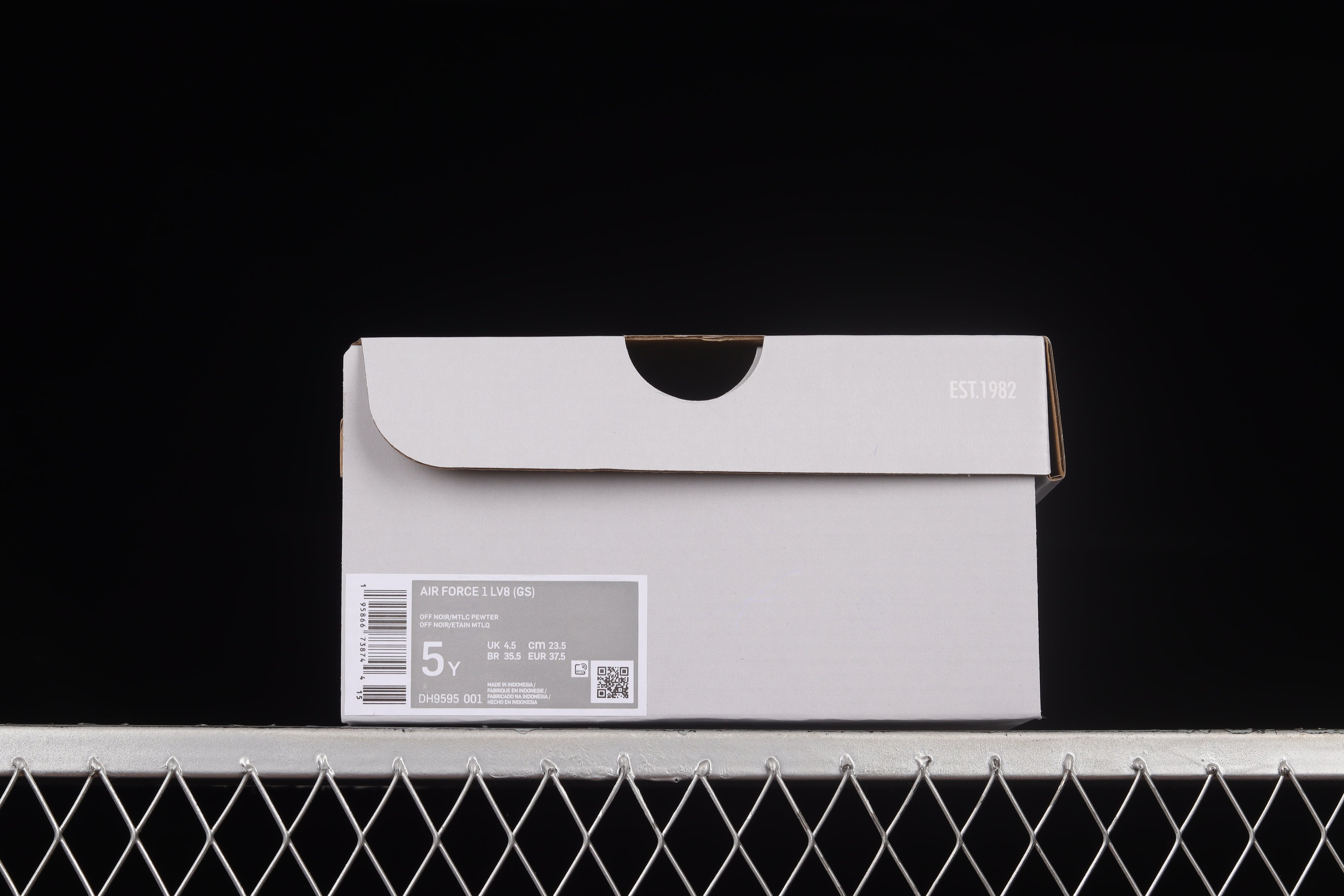 NikeUnisex Air force 1 AF1 Low Double Swoosh - Silver Gold