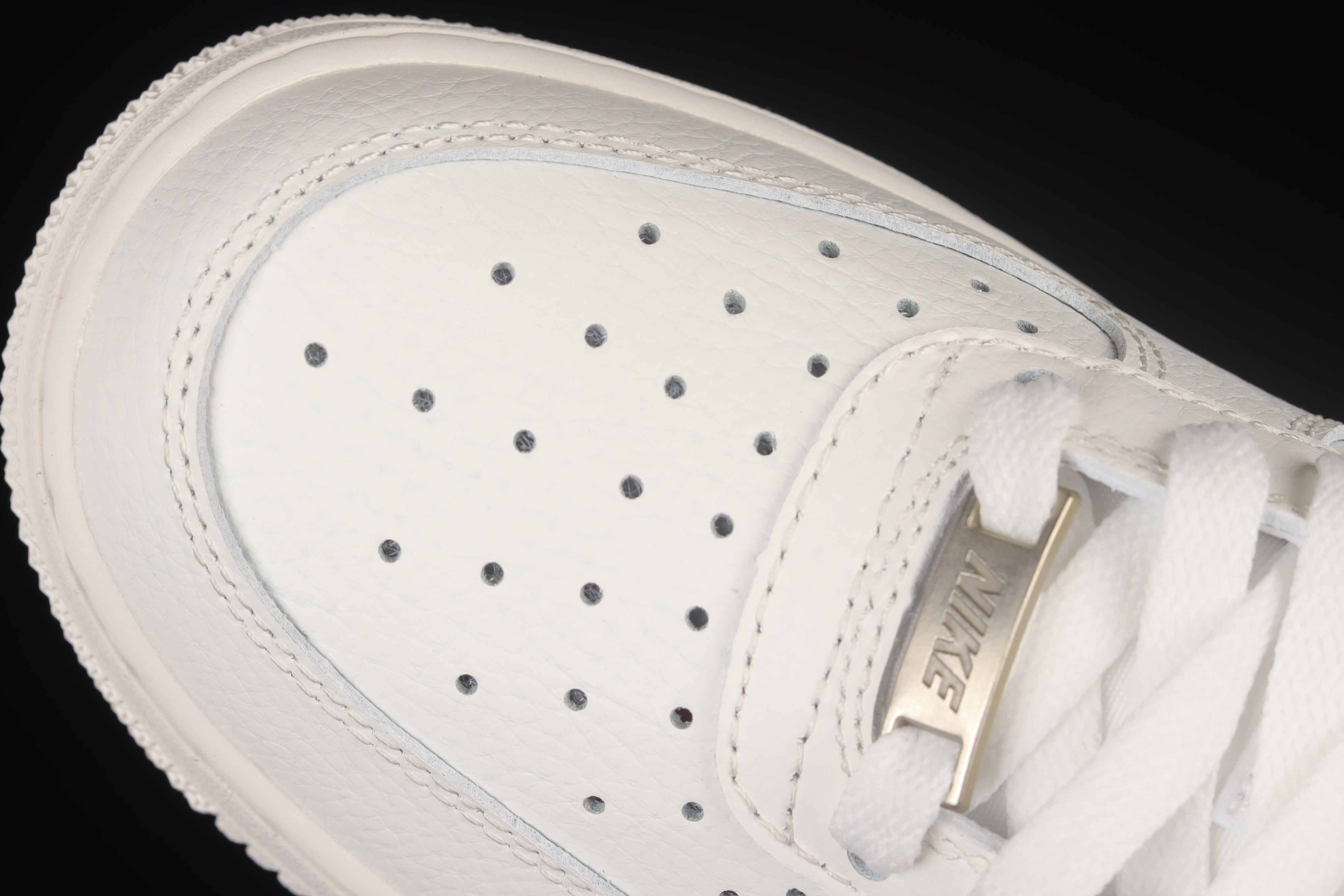 NikeUnisex Air force 1 AF1 Low Double Swoosh - Silver Gold