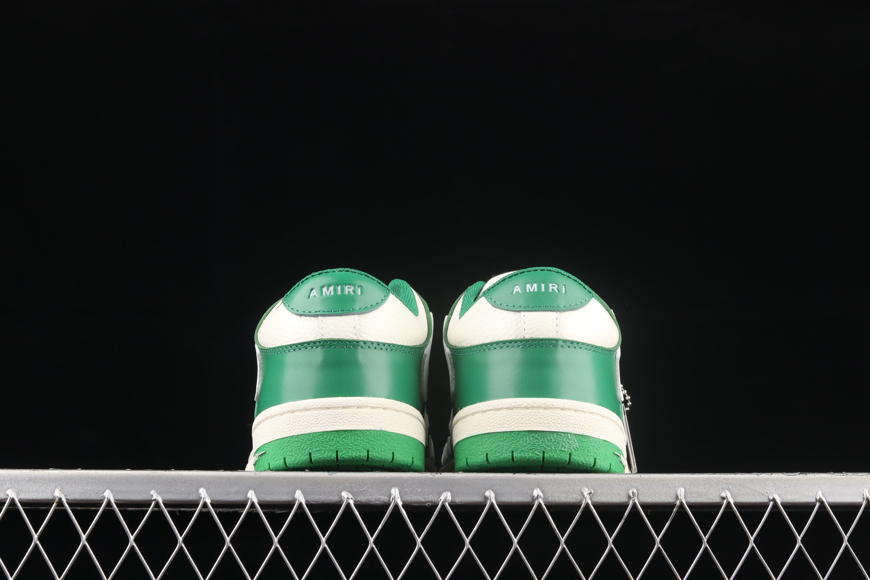 Amiri Skel Low Top - Green/White