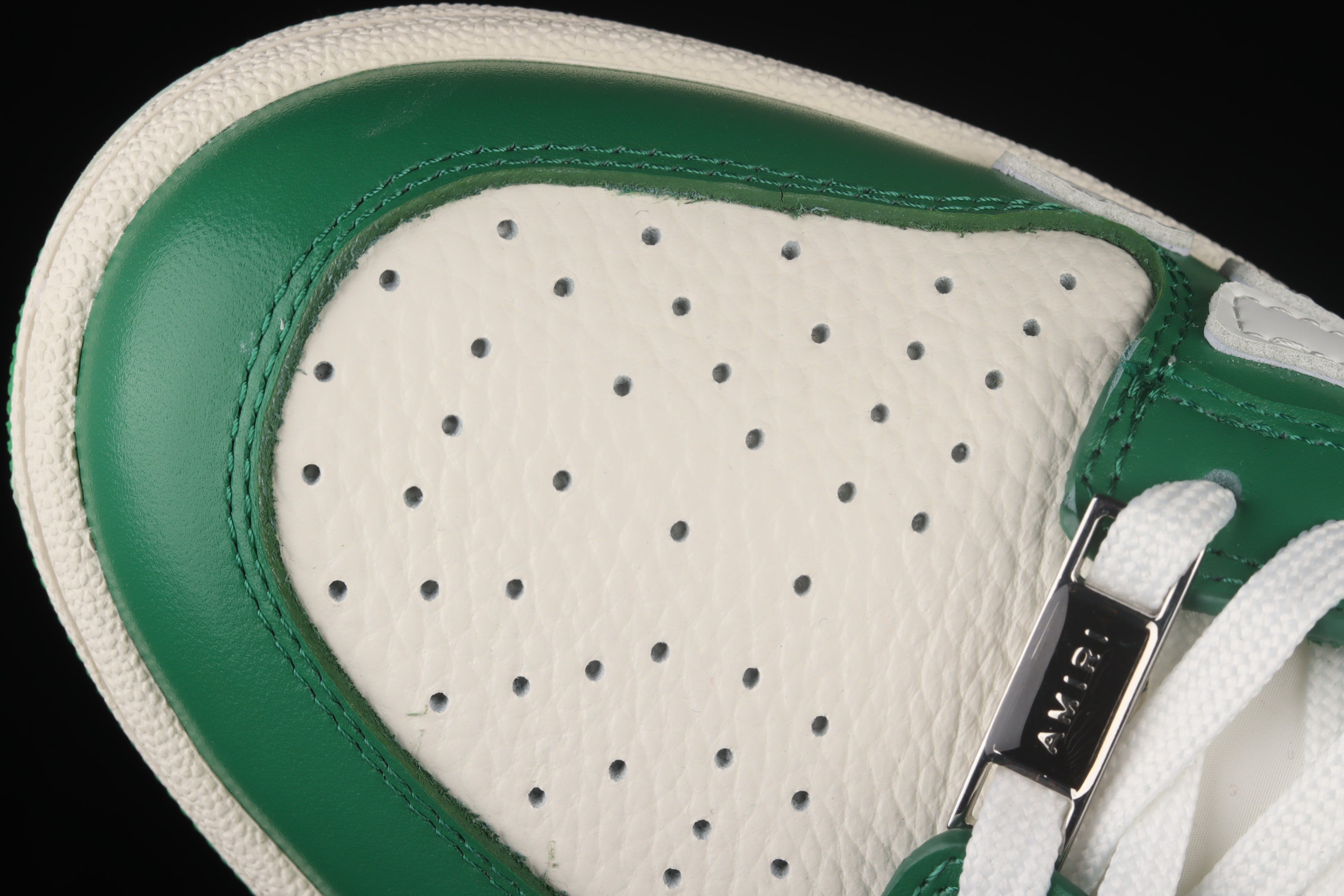 Amiri Skel Low Top - Green/White