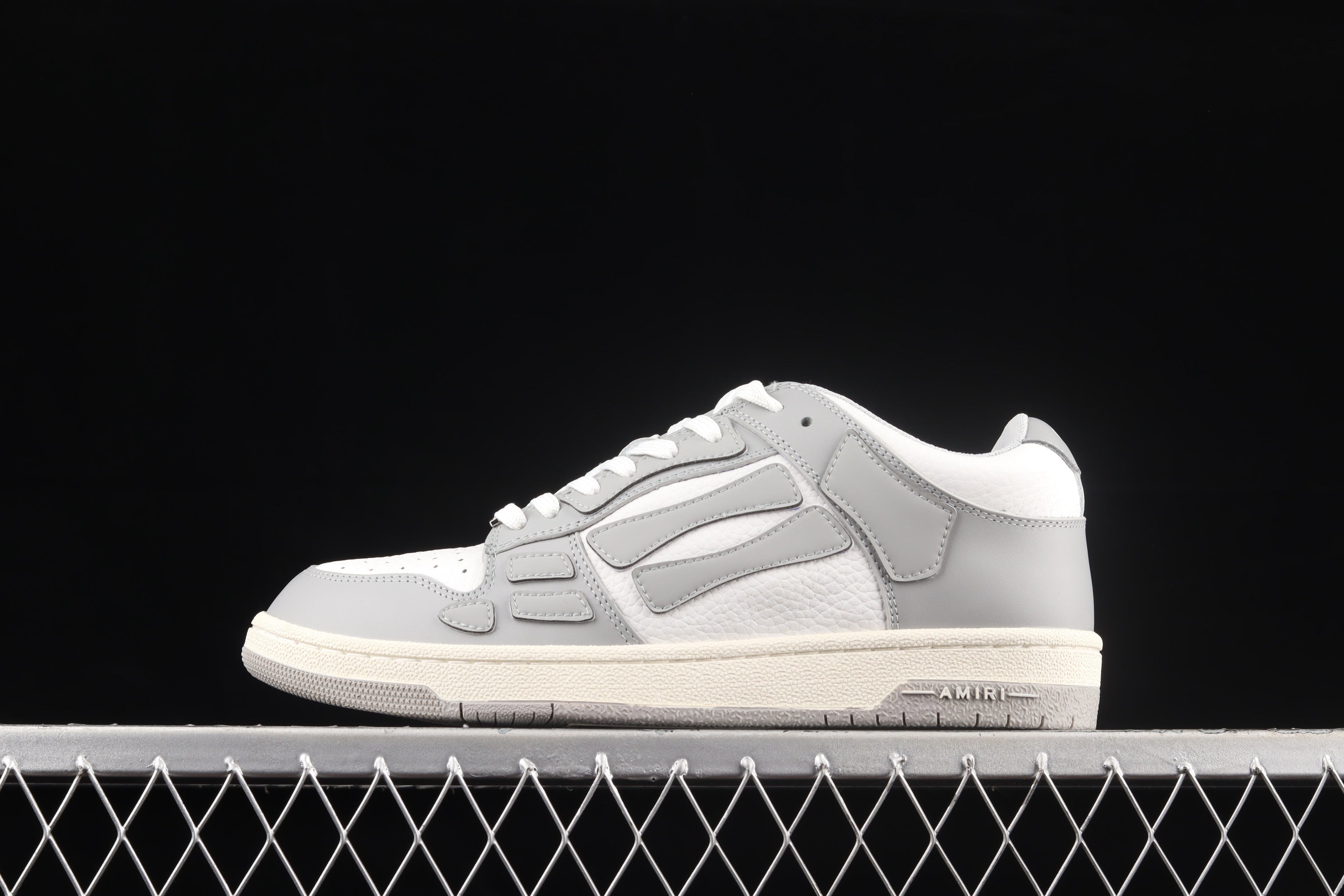 Amiri Skeleton Low Top - Grey