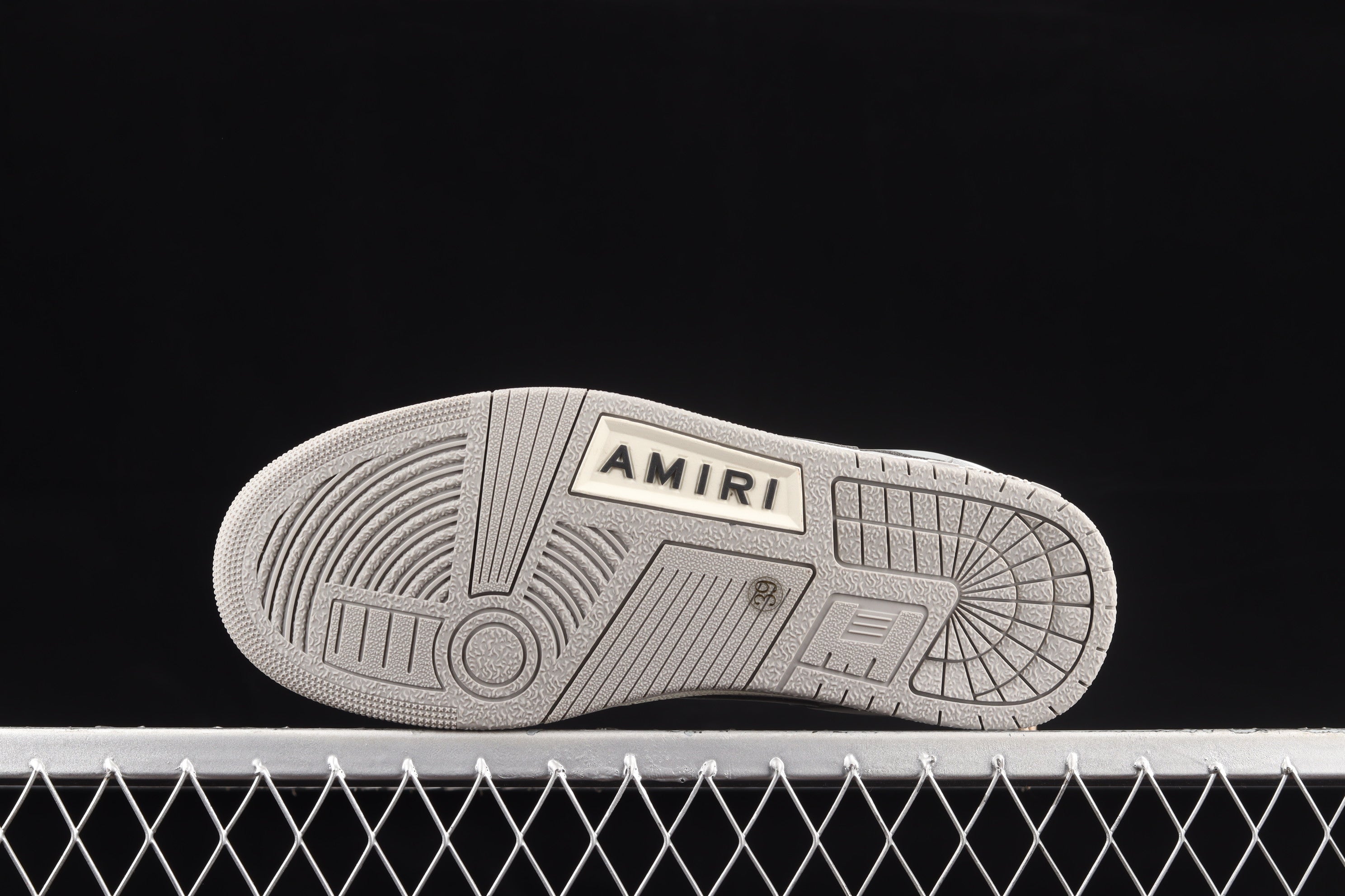 Amiri Skeleton Low Top - Grey