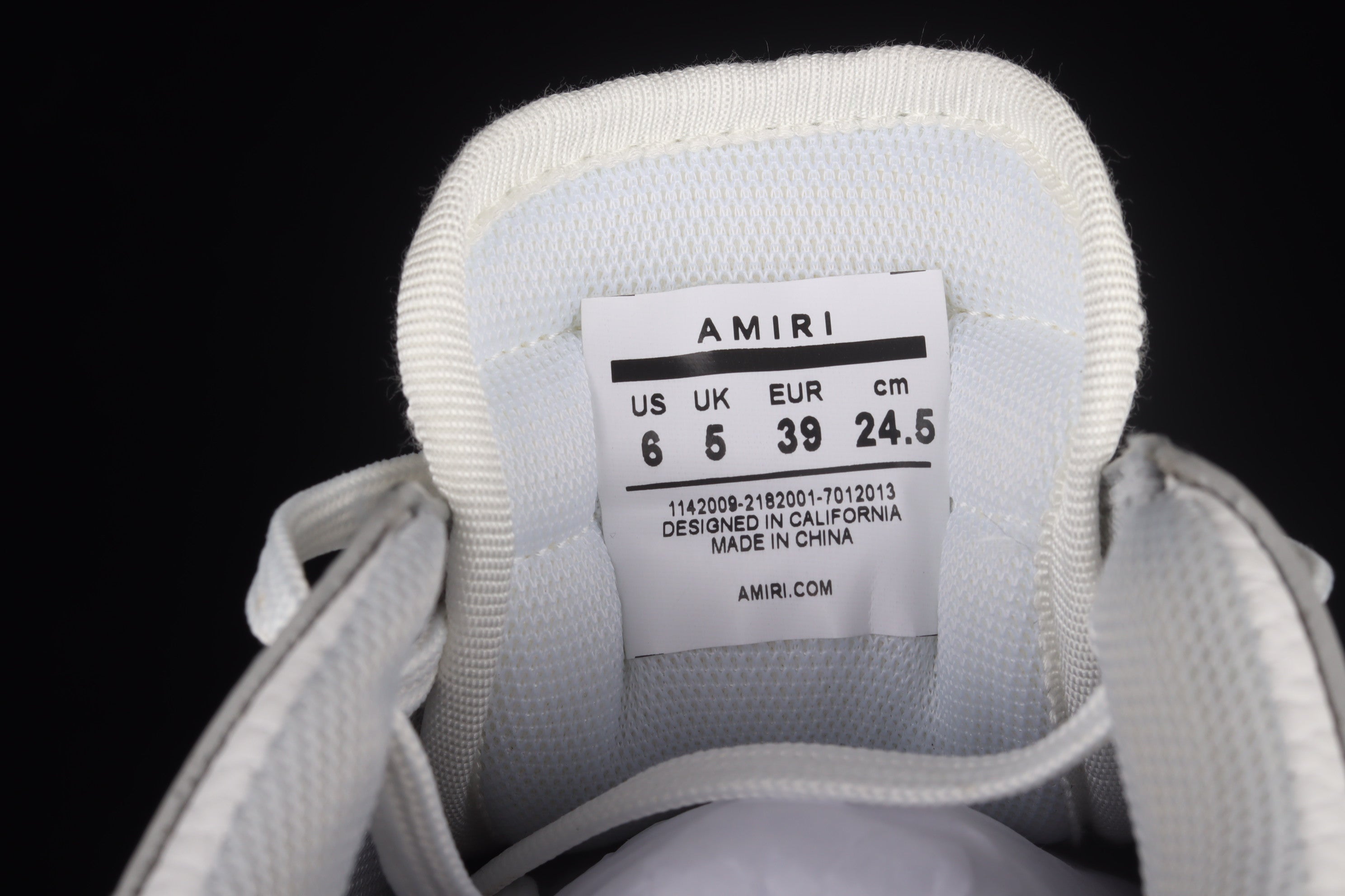 Amiri Skeleton Low Top - Grey