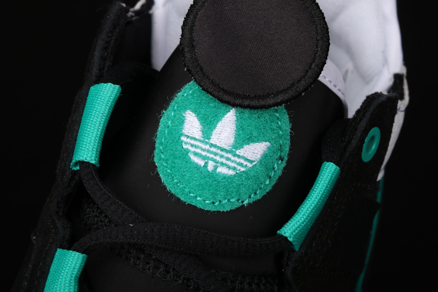 adidasMens Niteball Black Sub - Green