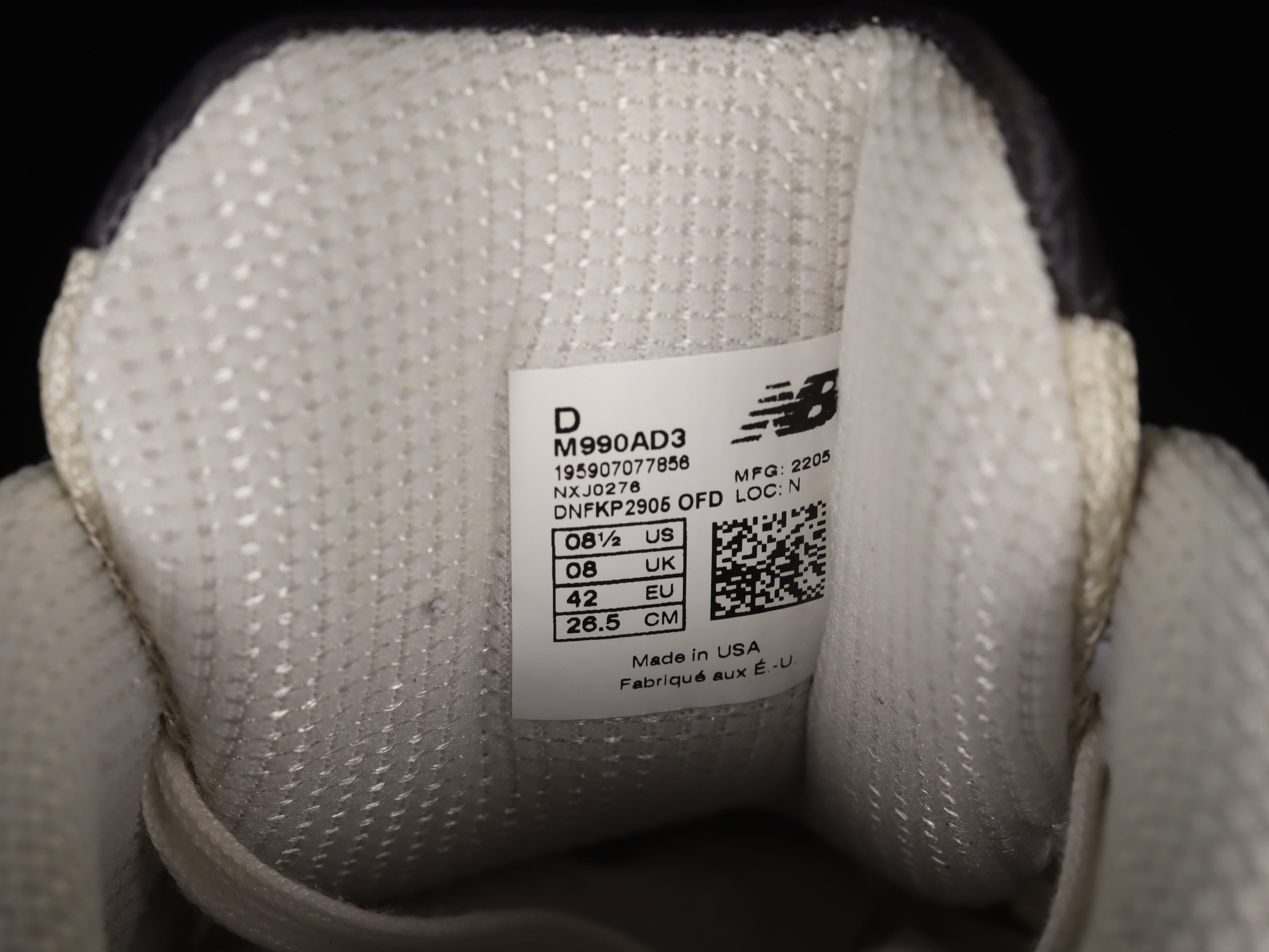 New Balance 990v3 - Moonbeam
