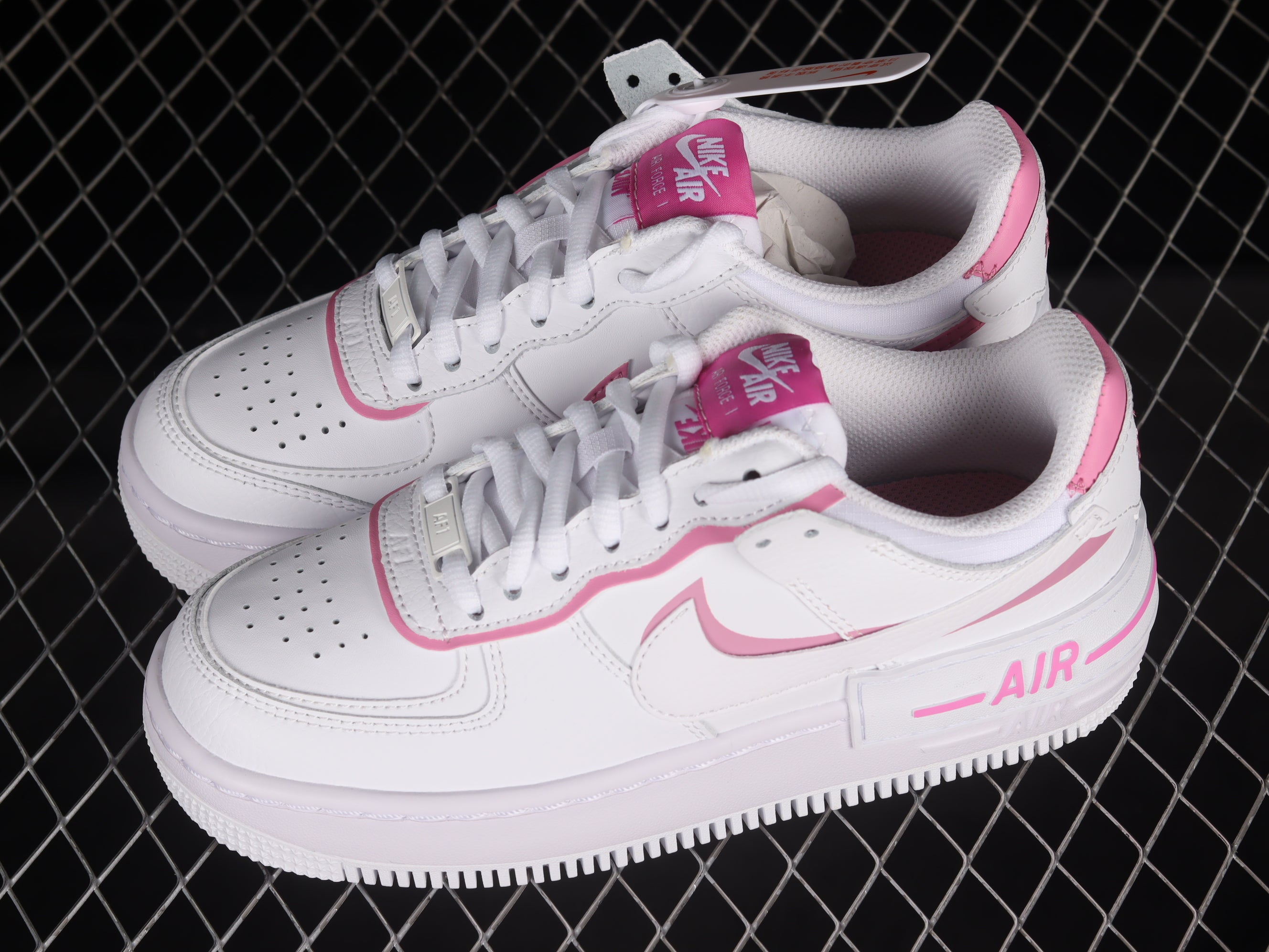 NikeUnisex Air Force 1 AF1 Flamingo Shadow - Magic Pink