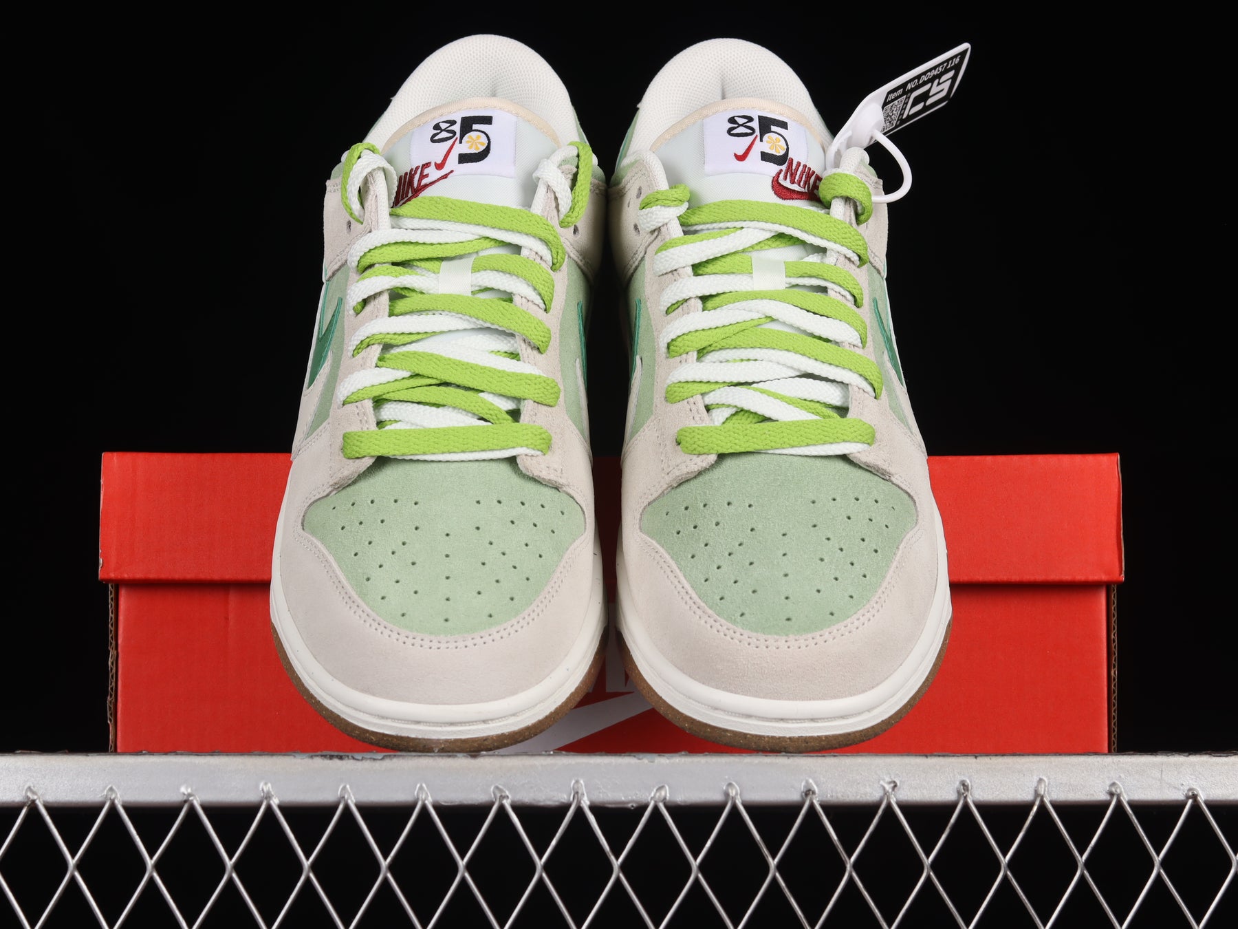 NikeMens Dunk Low 85 - Grey Green